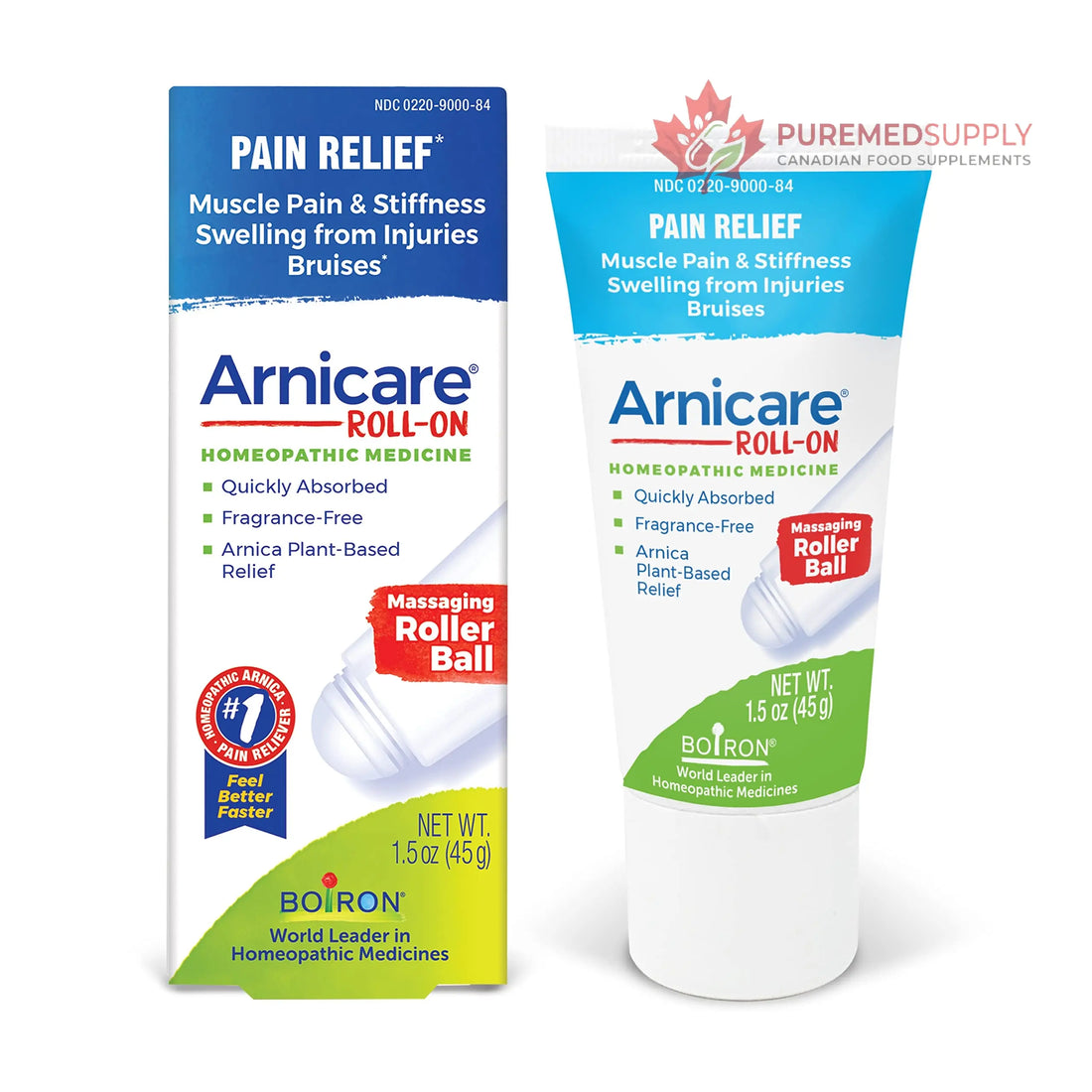 Boiron Arnicare Roll-on gel, for bruising, pain, stiffness, aches, Homeopathic Medicine for Pain Relief, 1.5 Ounce (Pack of 1) Boiron buy supplements canada