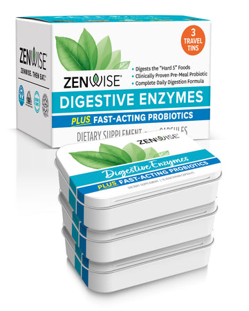 Zenwise Digestive Enzymes - Probiotic Multi Enzyme with Probiotics, 45 ct Zenwise Health buy supplements canada