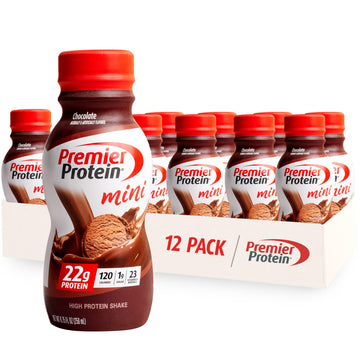 Premier Protein Shake MINIs, Chocolate, 22g Protein, 120 Calories, 1g Sugar, 8.75fl oz Premier Protein buy supplements canada