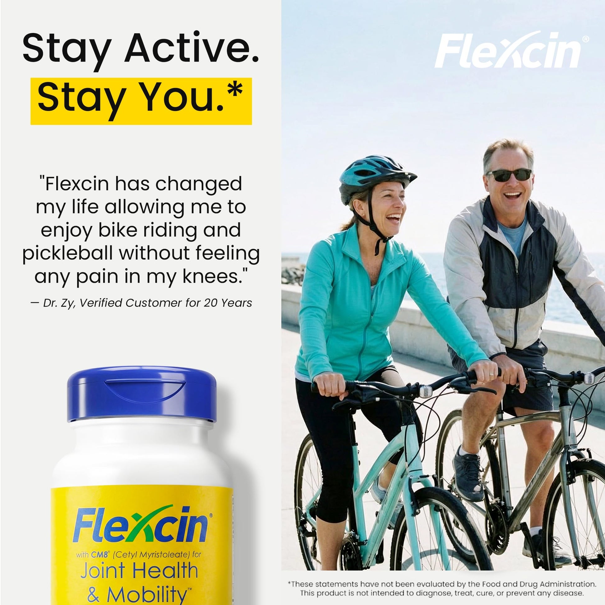 Flexcin Joint Health & Mobility Formula with CM8 (Cetyl Myristoleate) - Joint Supplements for Men and Women with Glucosamine, MSM, Collagen Type II - 90 Capsules Flexcin buy supplements canada