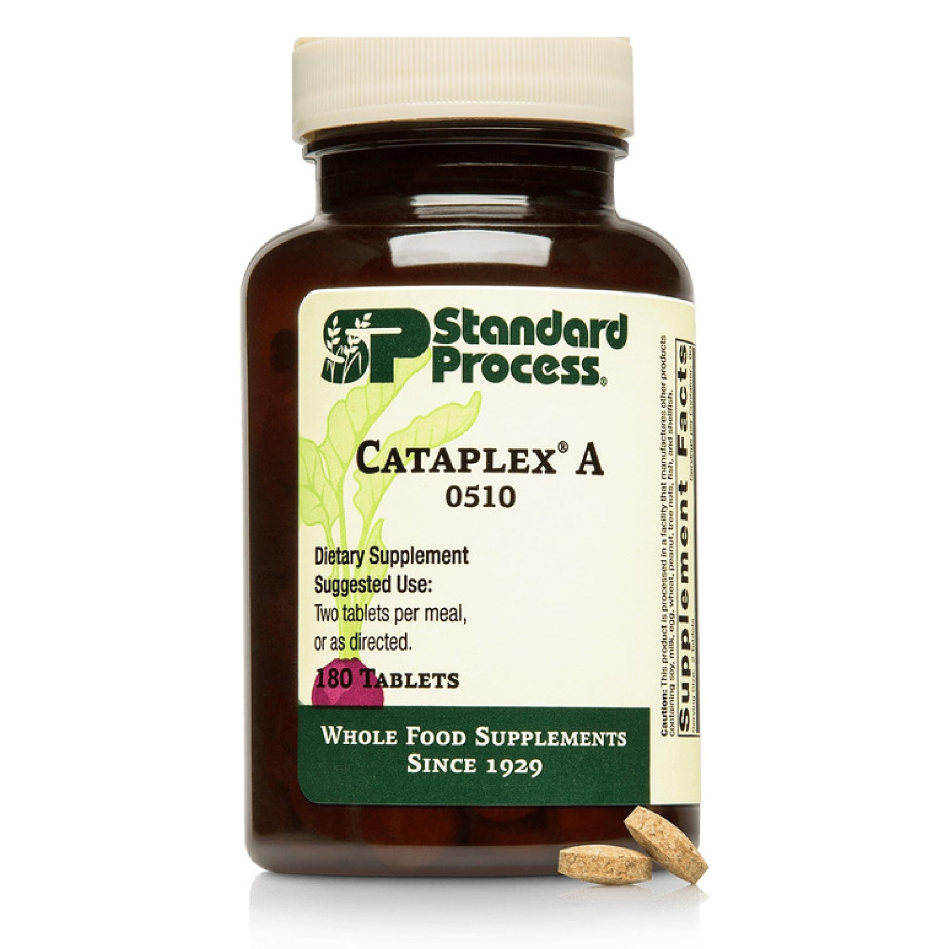 Standard Process Cataplex A - Supports Eye Health & Mucous Membranes - Supports Healthy Vision & Provides Antioxidant Vitamin A - Non-Dairy & Non-Soy - 180 Tablets Standard Process Inc. buy supplements canada