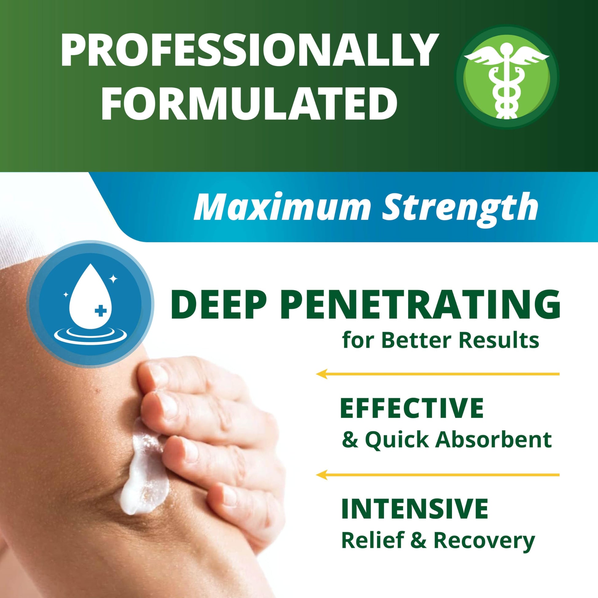 OWELL NATURALS Arthritis Pain Relief Ointment with Arnica & MSM – Deep Penetrating Joint & Muscle Therapy for Knee, Back, Sore Muscles, Legs, 3.5 oz (2 Pack) Owell Naturals buy supplements canada
