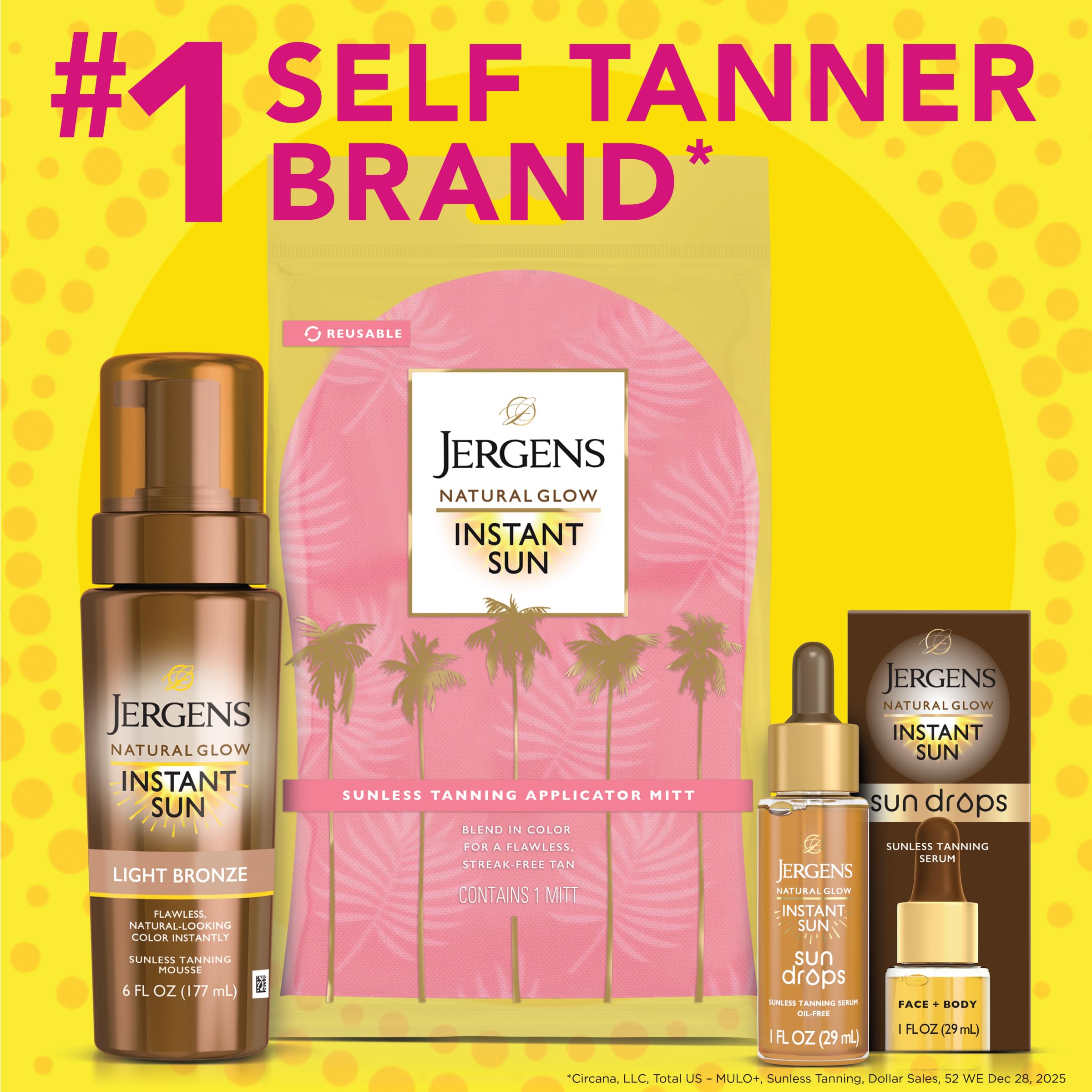 Jergens Natural Glow Instant Sun Drops, Sunless Tanning for Face and Body, Instant Sun Bronzing Drops, Oil Free, 1 Fl Oz Jergens buy supplements canada
