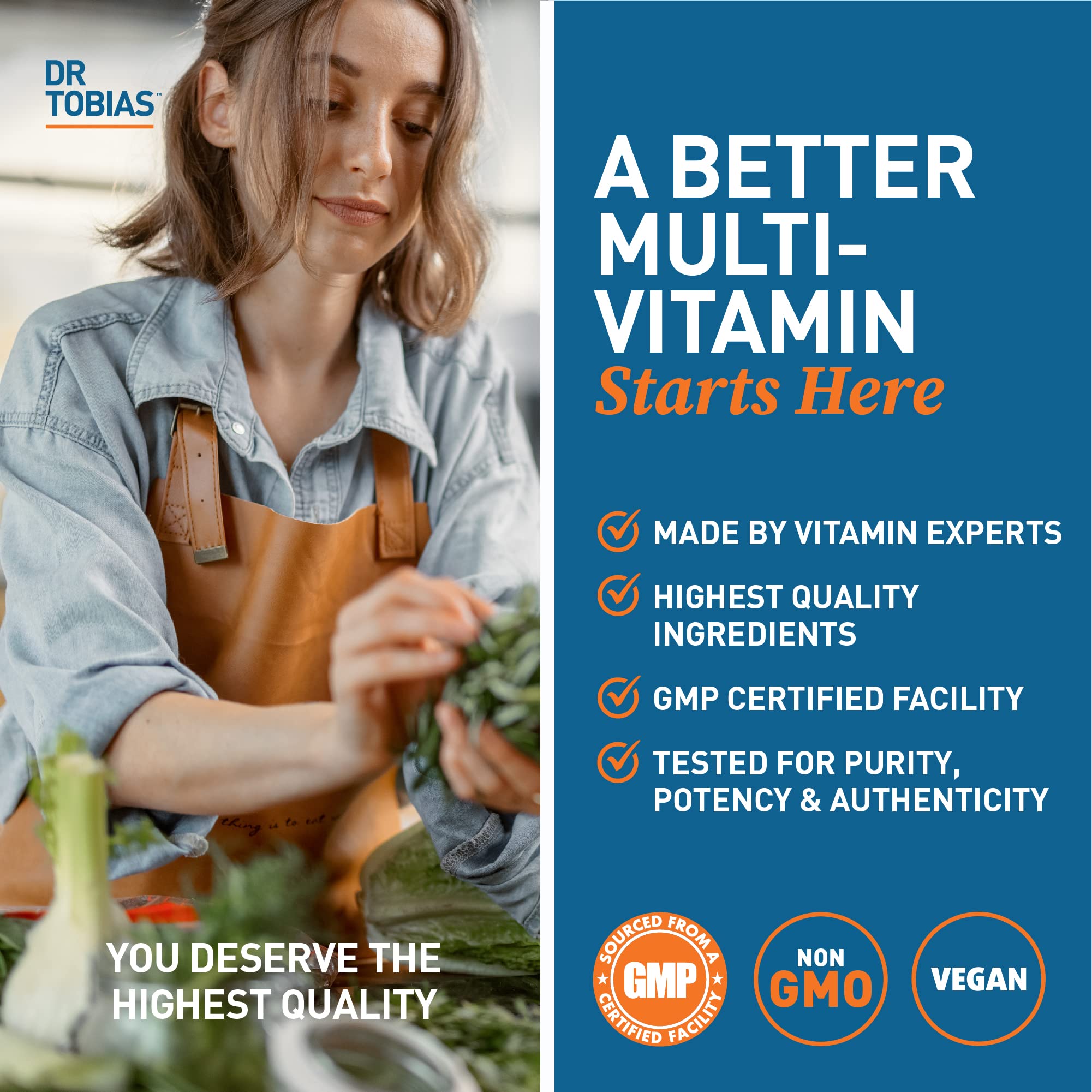 Dr. Tobias Adult Multivitamin for Women & Men, Energy & Immune Support from 42 Fruits Dr. Tobias buy supplements canada