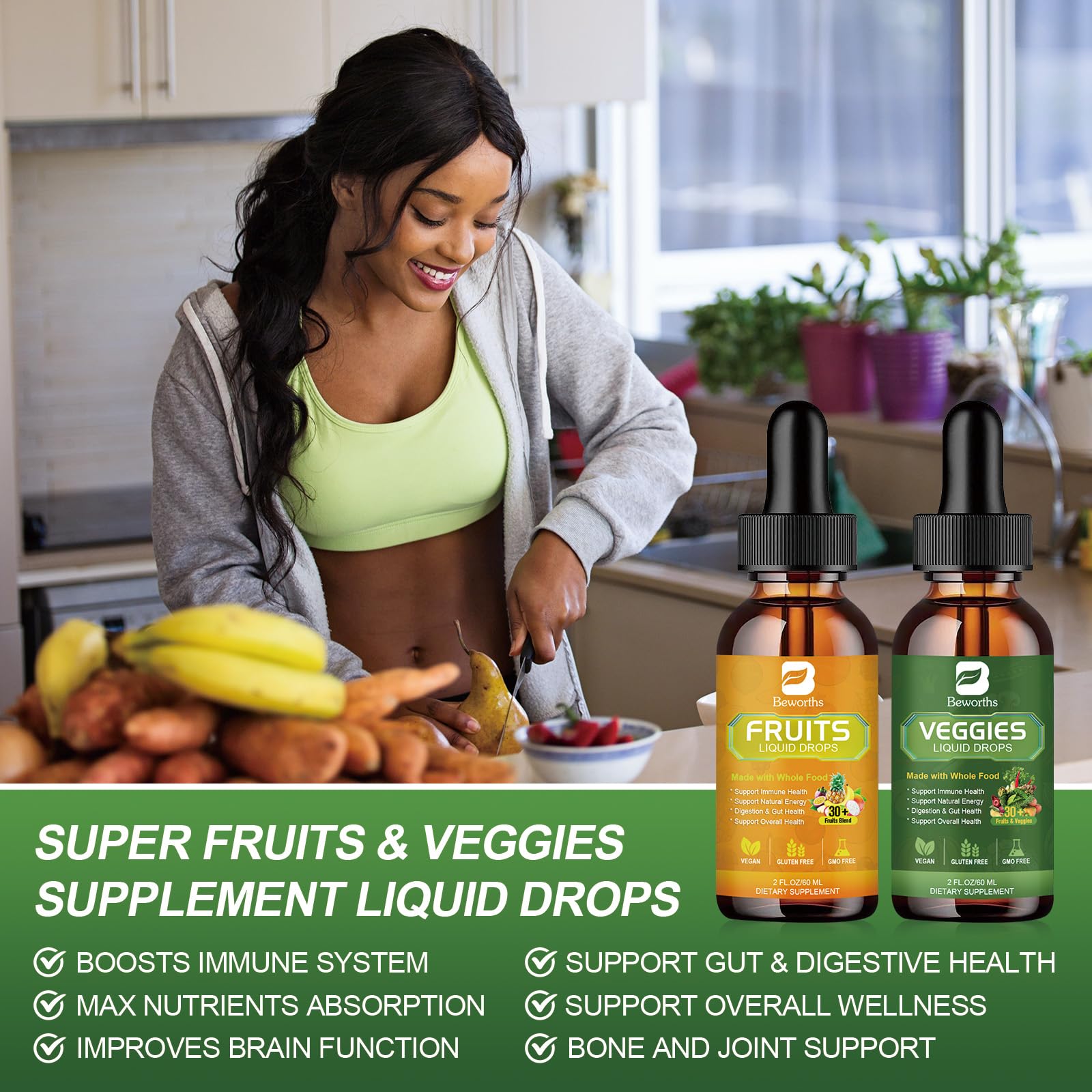 B BEWORTHS Fruits and Veggies Supplement - Balance of Natural Fruit and Vegetable B BEWORTHS buy supplements canada