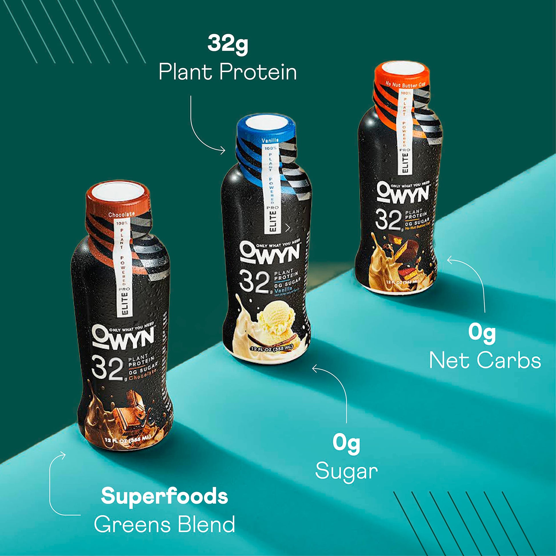 OWYN Only What You Need Pro Elite Vegan Plant Based High Protein Shake, Vanilla OWYN Only What You Need buy supplements canada