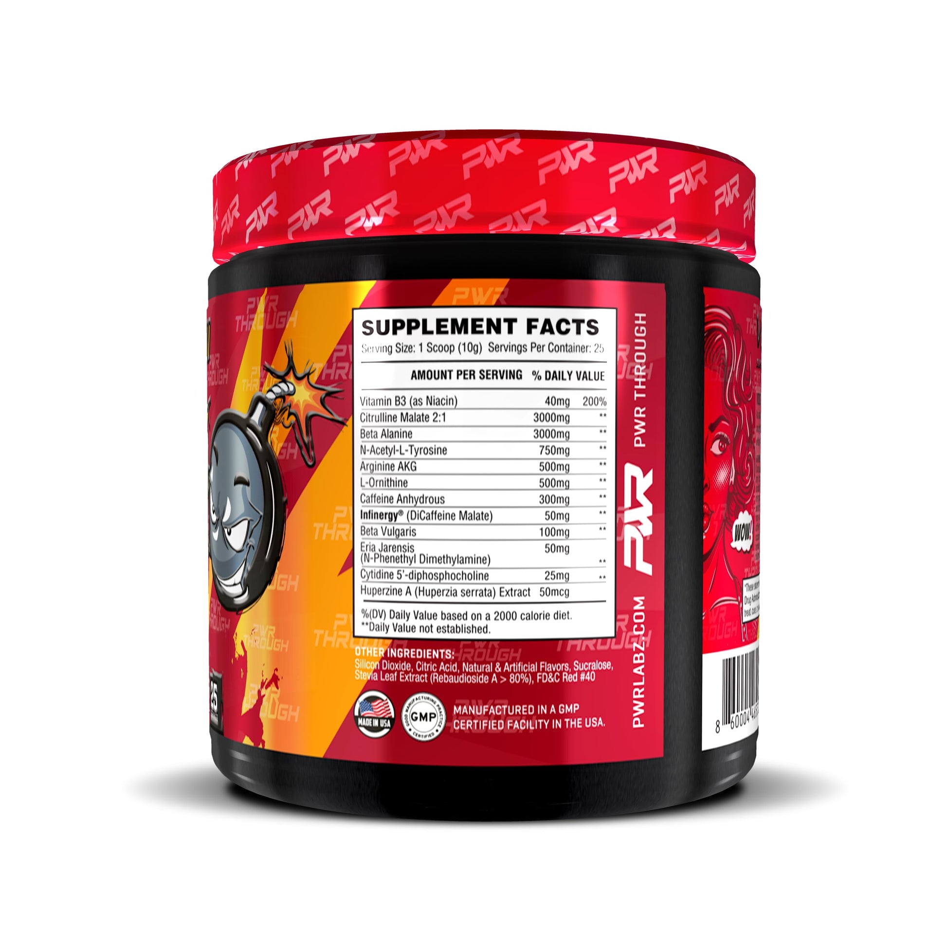 PWR Labz Pre Workout - Pump · Focus · Energy · L-Citrulline, L-Tyrosine, Agmatine, Alpha GPC PWR Labz LLC buy supplements canada