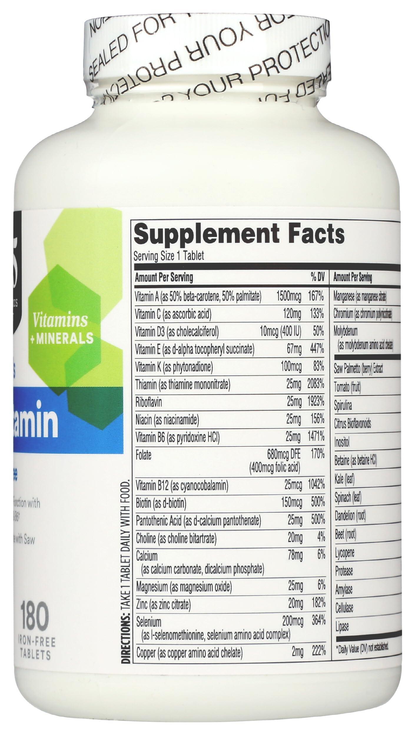 365 by Whole Foods Market, Men's One Daily Multivitamin Tablets, 180 Count 365 by Whole Foods Market buy supplements canada