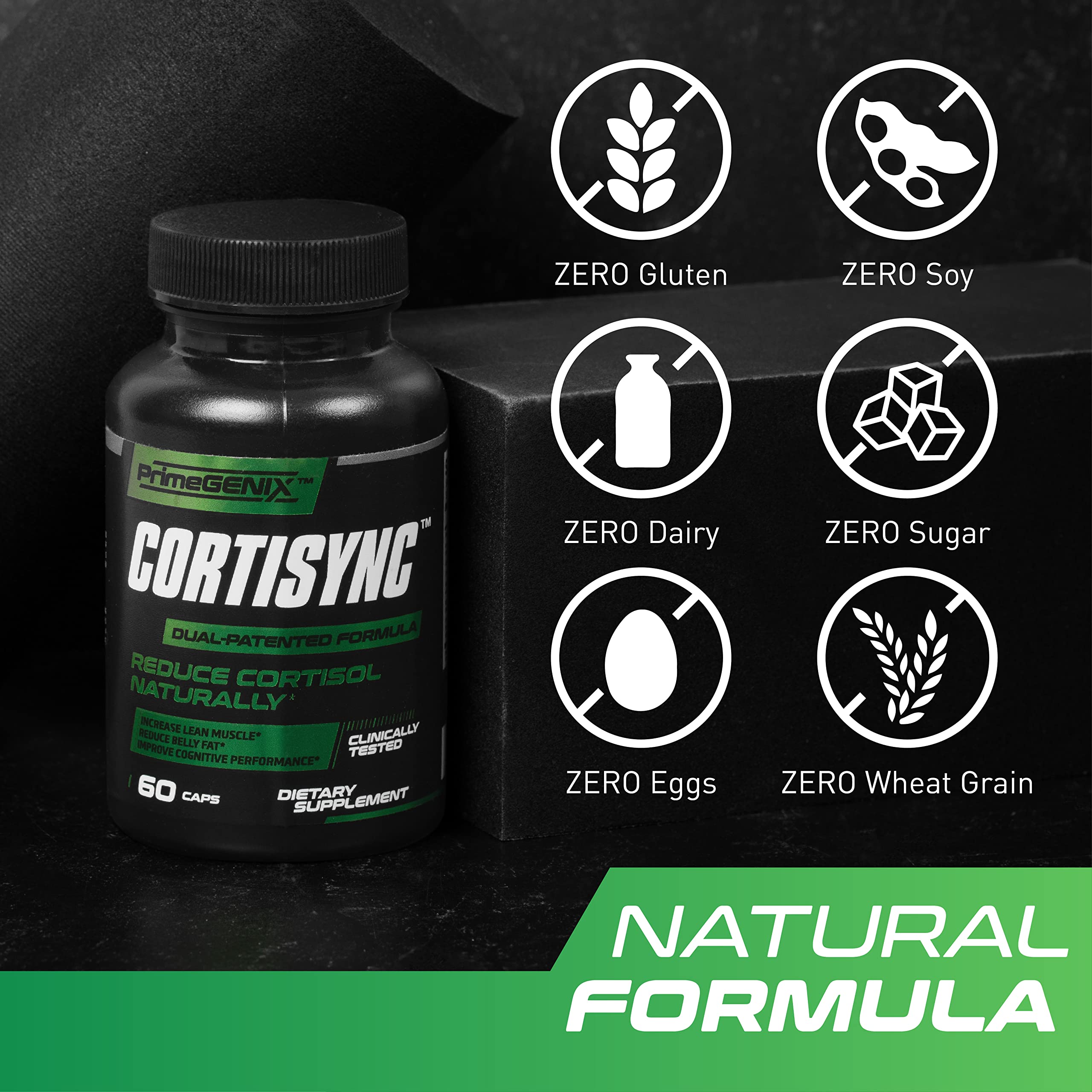 PrimeGENIX CortiSync | Reduce Cortisol | Increase Energy | Improve Focus | Organic PrimeGENIX buy supplements canada