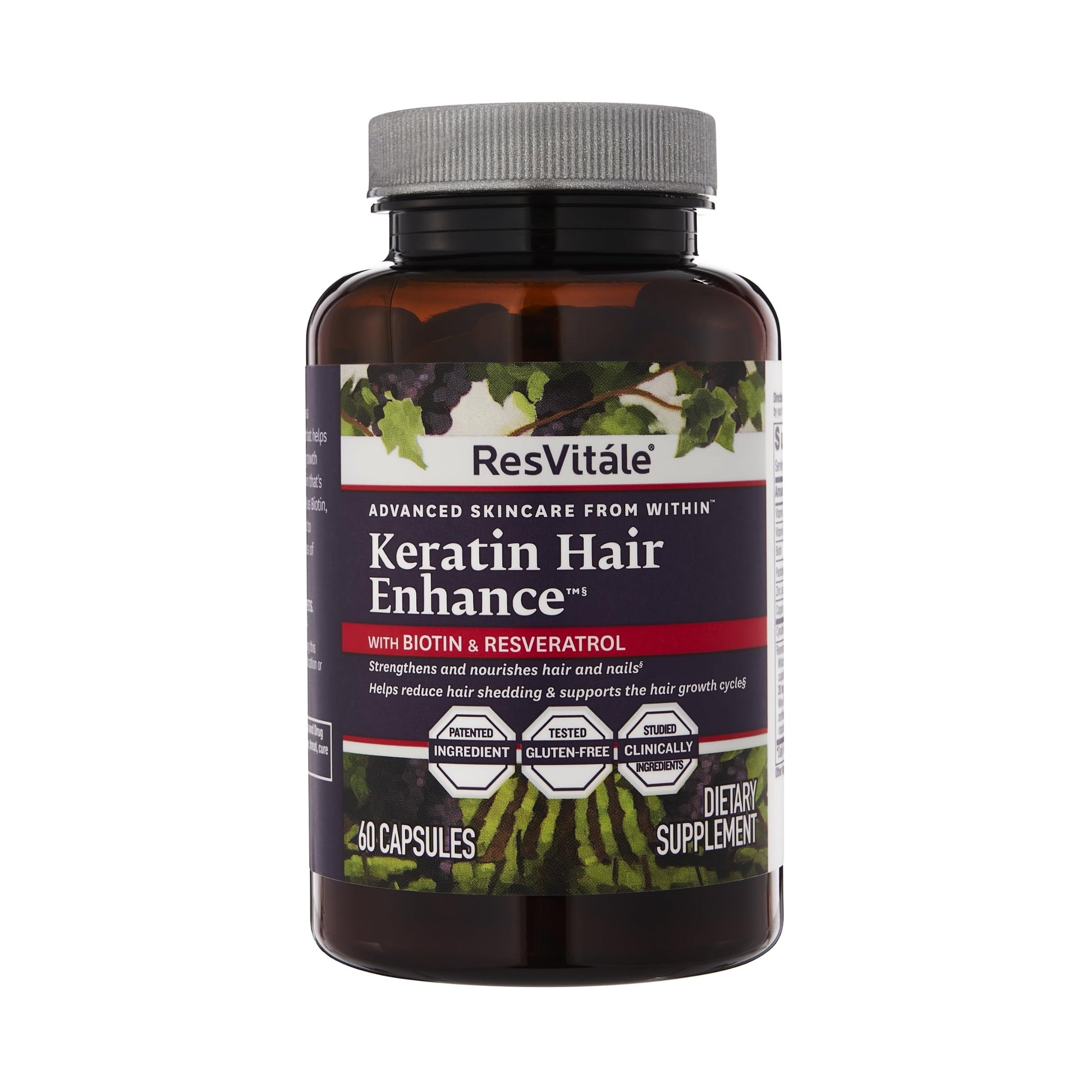 ResVitále Keratin Hair Enhance - Keratin Supplement for Hair Growth - 60 Capsules ResVitale buy supplements canada