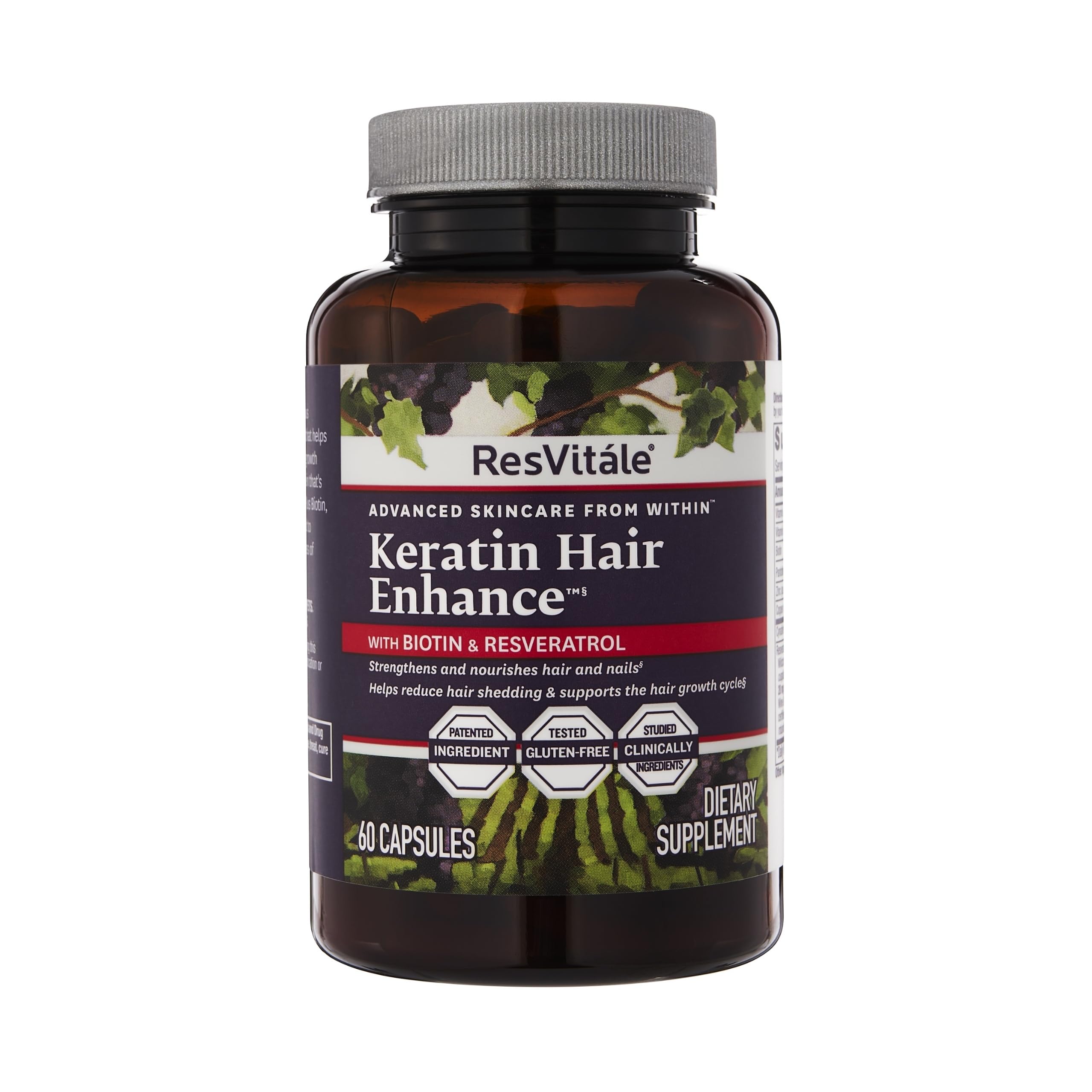 ResVitále Keratin Hair Enhance - Keratin Supplement for Hair Growth - 60 Capsules ResVitale buy supplements canada