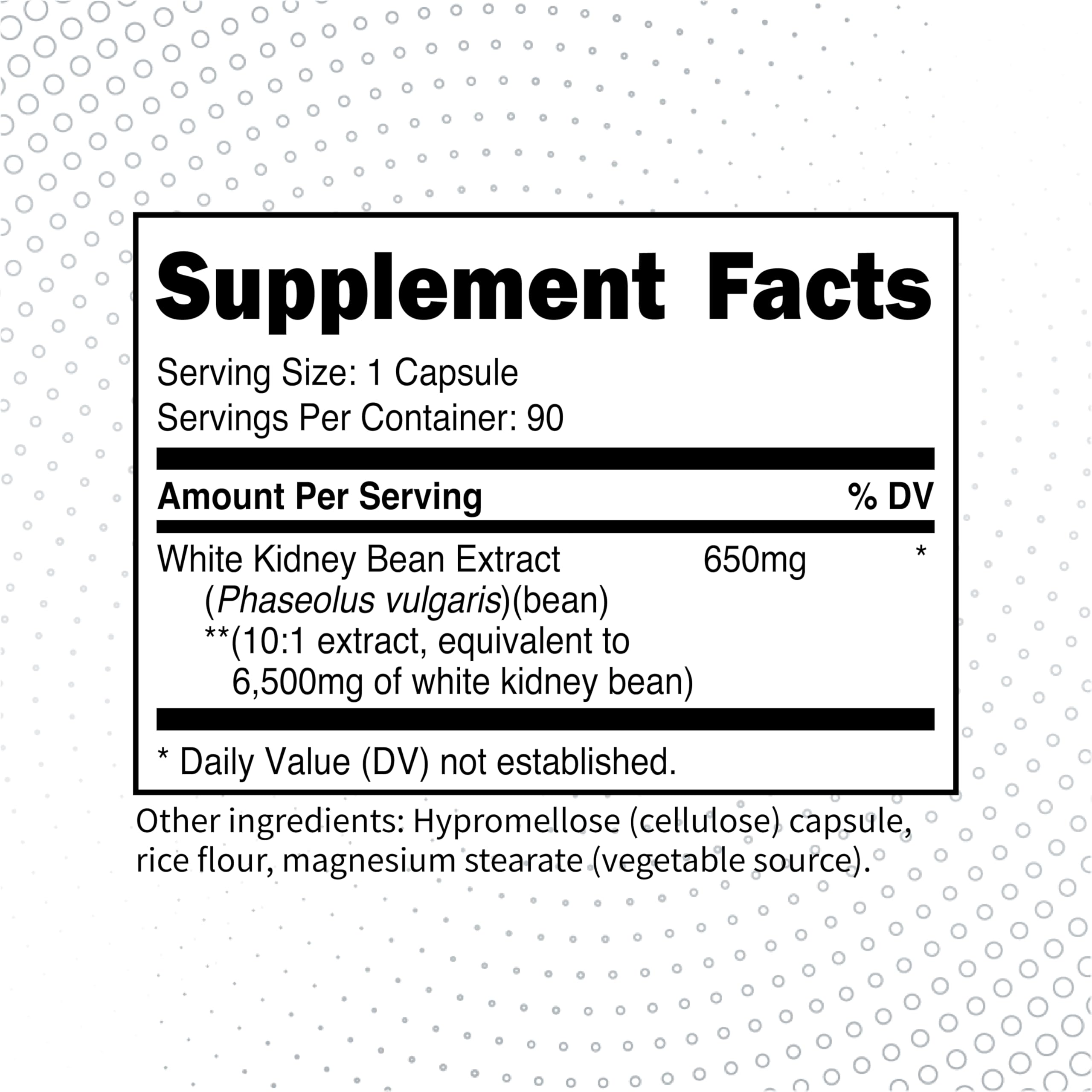 Type Zero Clean White Kidney Bean Capsules (6,500 MG Equivalent Per Serving, 90 Count) - Non-GMO, Gluten Free Type Zero buy supplements canada