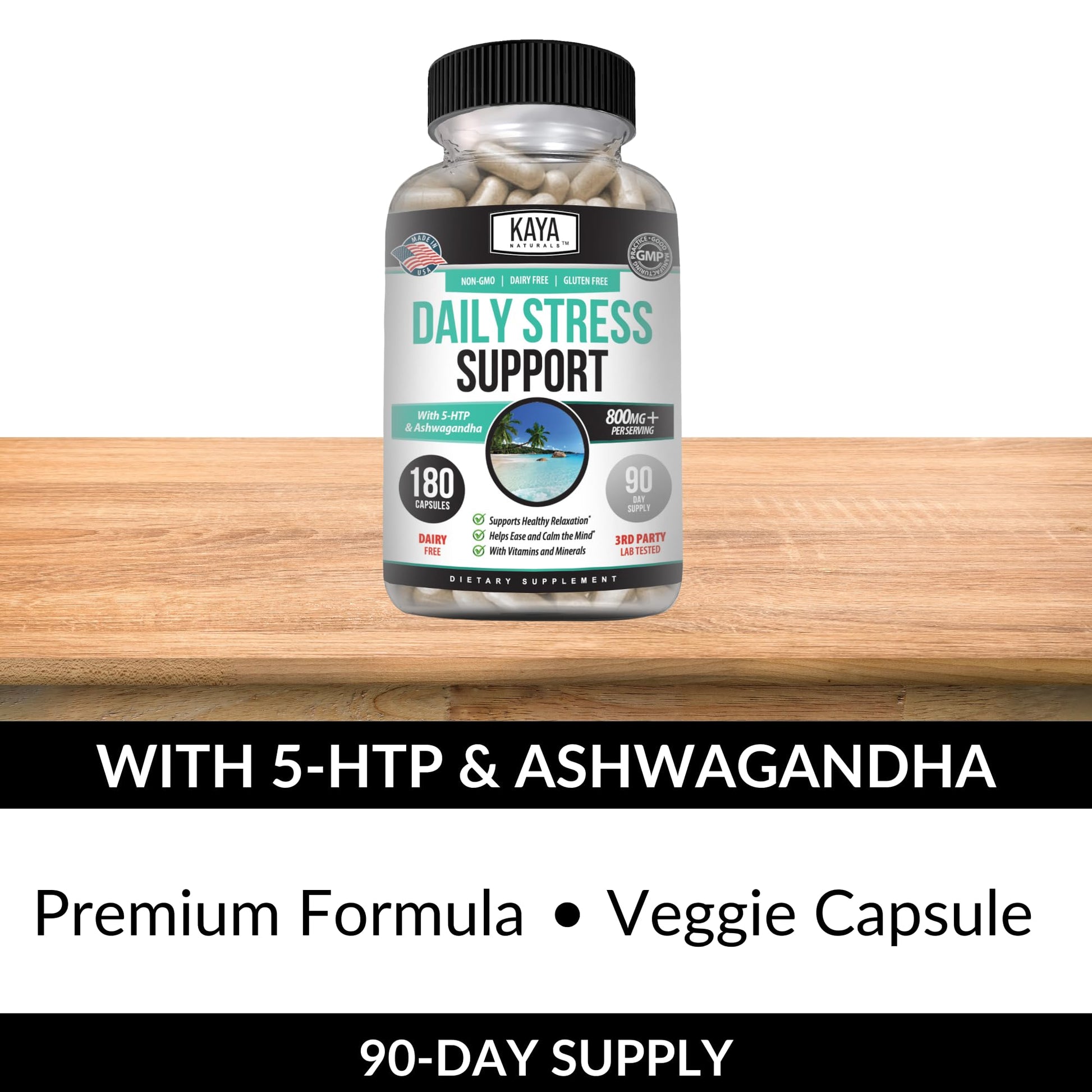 Kaya Naturals - Natural Herbal Support Vitamin Supplement are Designed to Help You find Balance and Relaxation in Your Daily Routine - Vitamin Supplement - 180 Capsules Kaya Naturals buy supplements canada