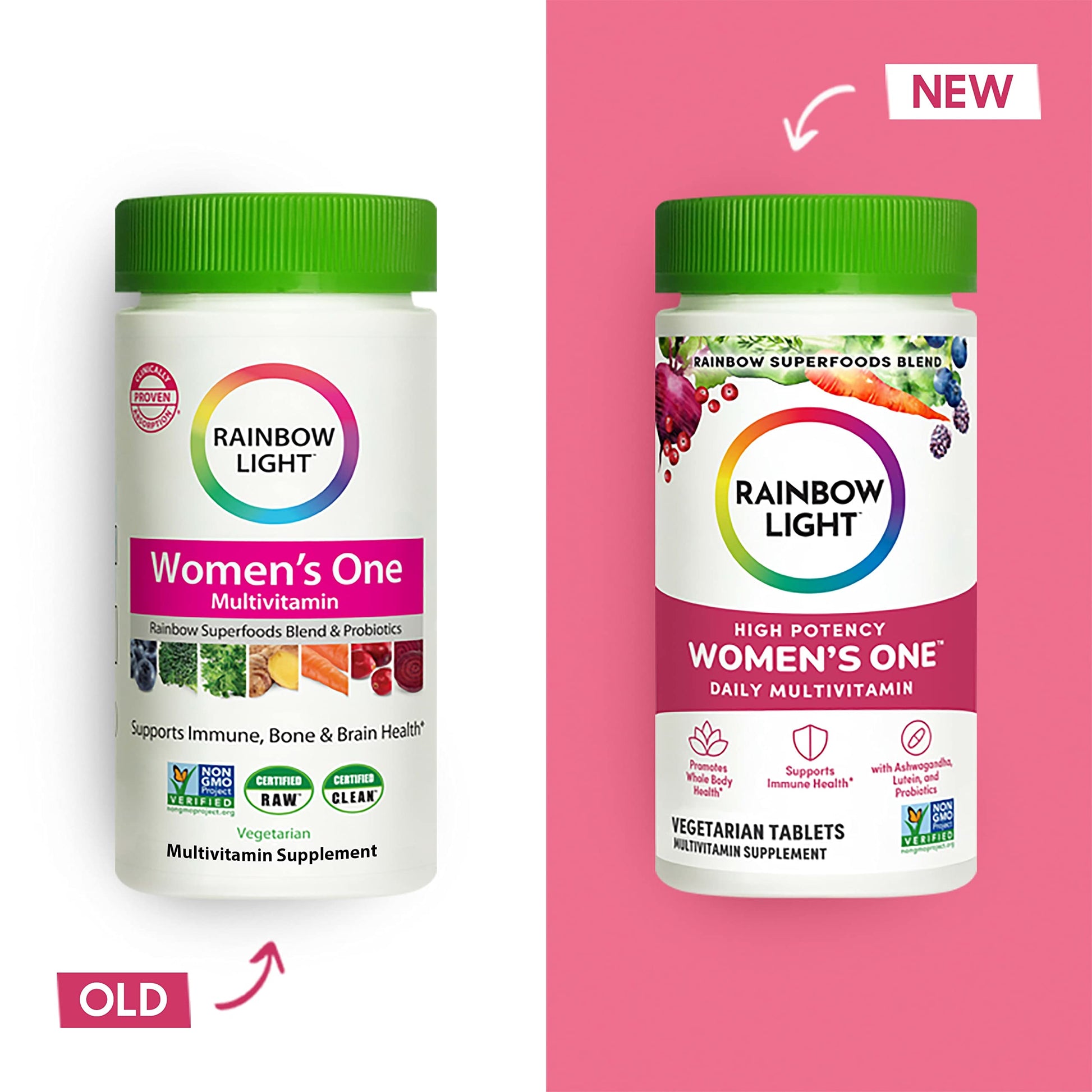 Rainbow Light Womens One High-Potency Daily Multivitamin, Womens Multivitamin Rainbow Light buy supplements canada