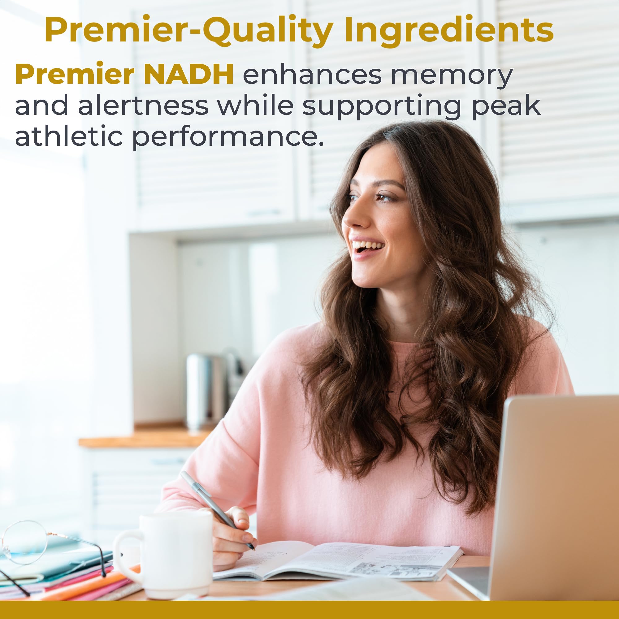 Premier Research Labs NADH - NADH Supplement, NAD Supplement for Men & Women, Nicotinamide Adenine Dinucleotide, Cell Regenerator, Respiratory Support - 30 Vegetarian Capsules Premier Research Labs buy supplements canada