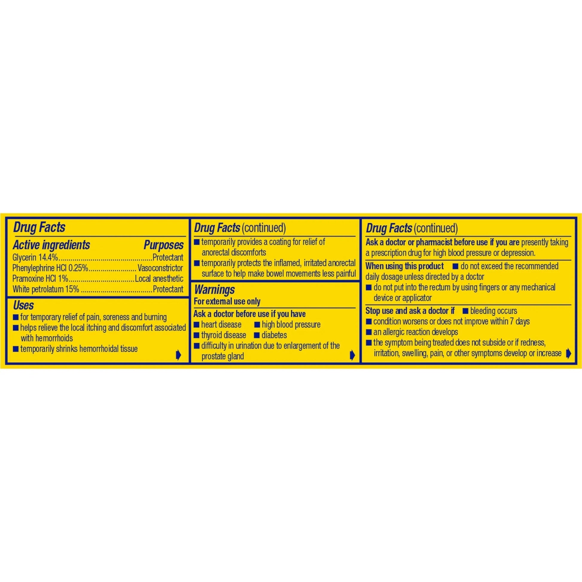 Preparation H Hemorrhoid Symptom Treatment Cream (0.9 Ounce Tube), Maximum Strength Multi-Symptom Pain Relief with Aloe Preparation H buy supplements canada