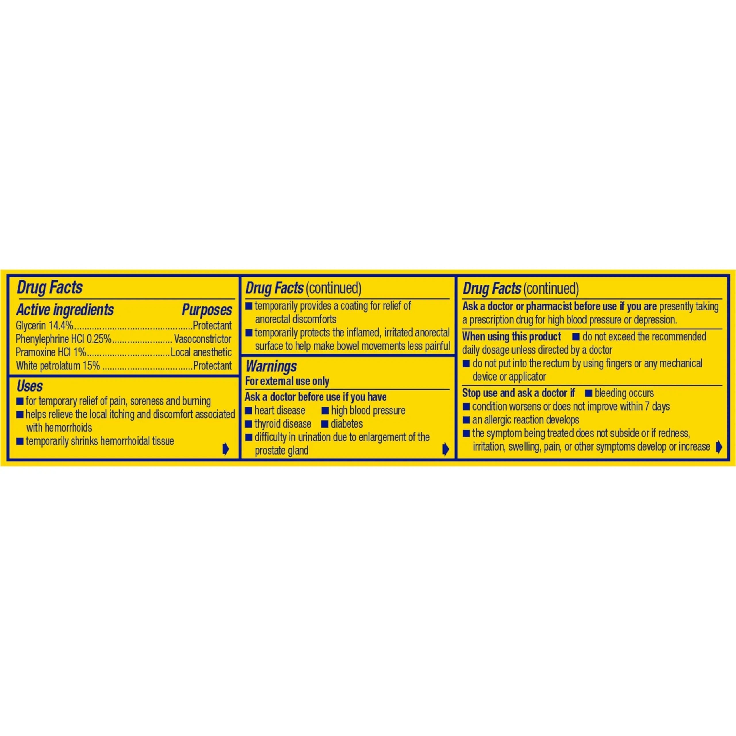 Preparation H Hemorrhoid Symptom Treatment Cream (0.9 Ounce Tube), Maximum Strength Multi-Symptom Pain Relief with Aloe Preparation H buy supplements canada