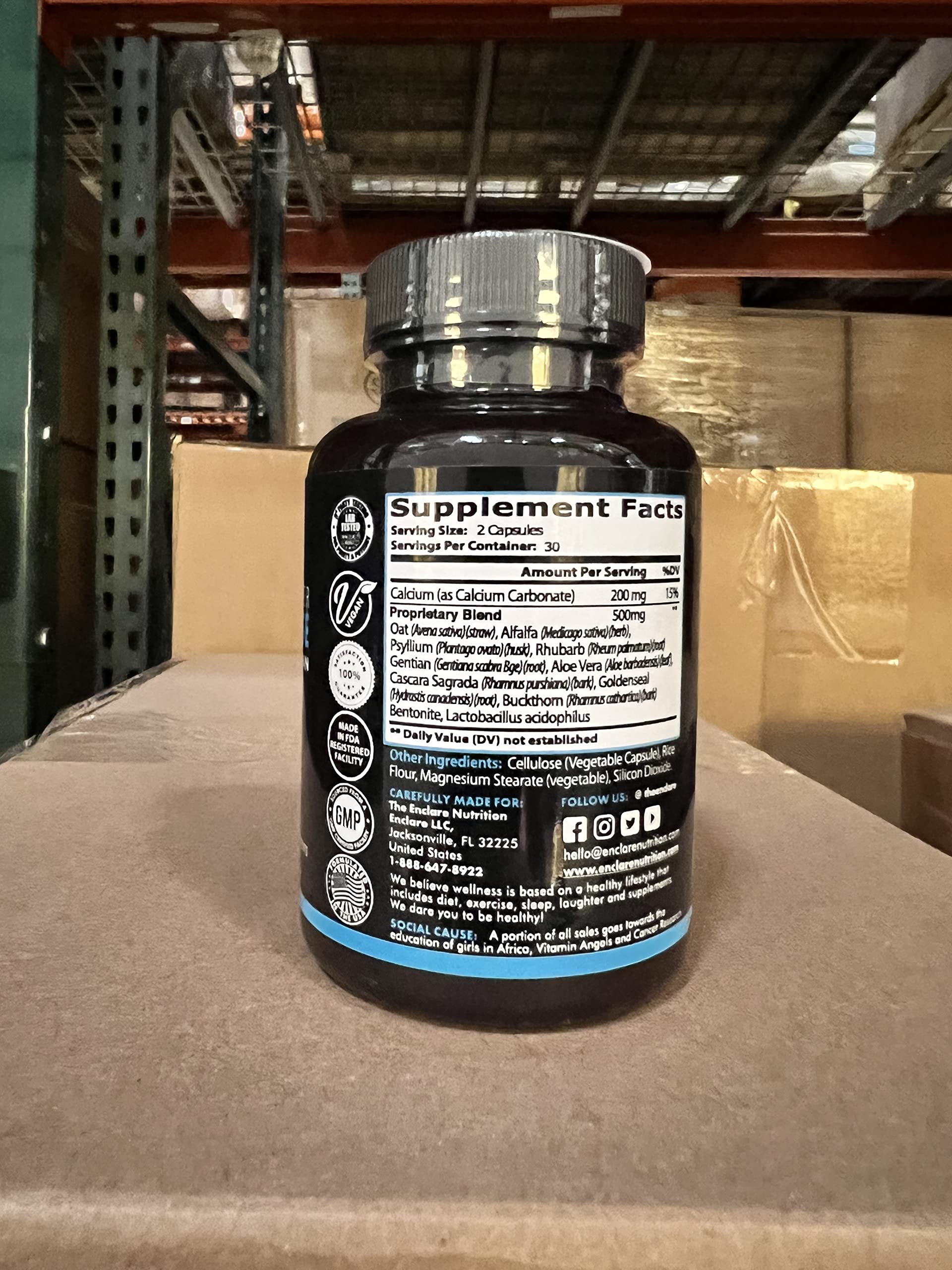 Detox Ease, Colon Cleanse Detox, Healthy Bowel Movements, Digestive Health, Urinary Tract THE ENCLARE NUTRITION buy supplements canada