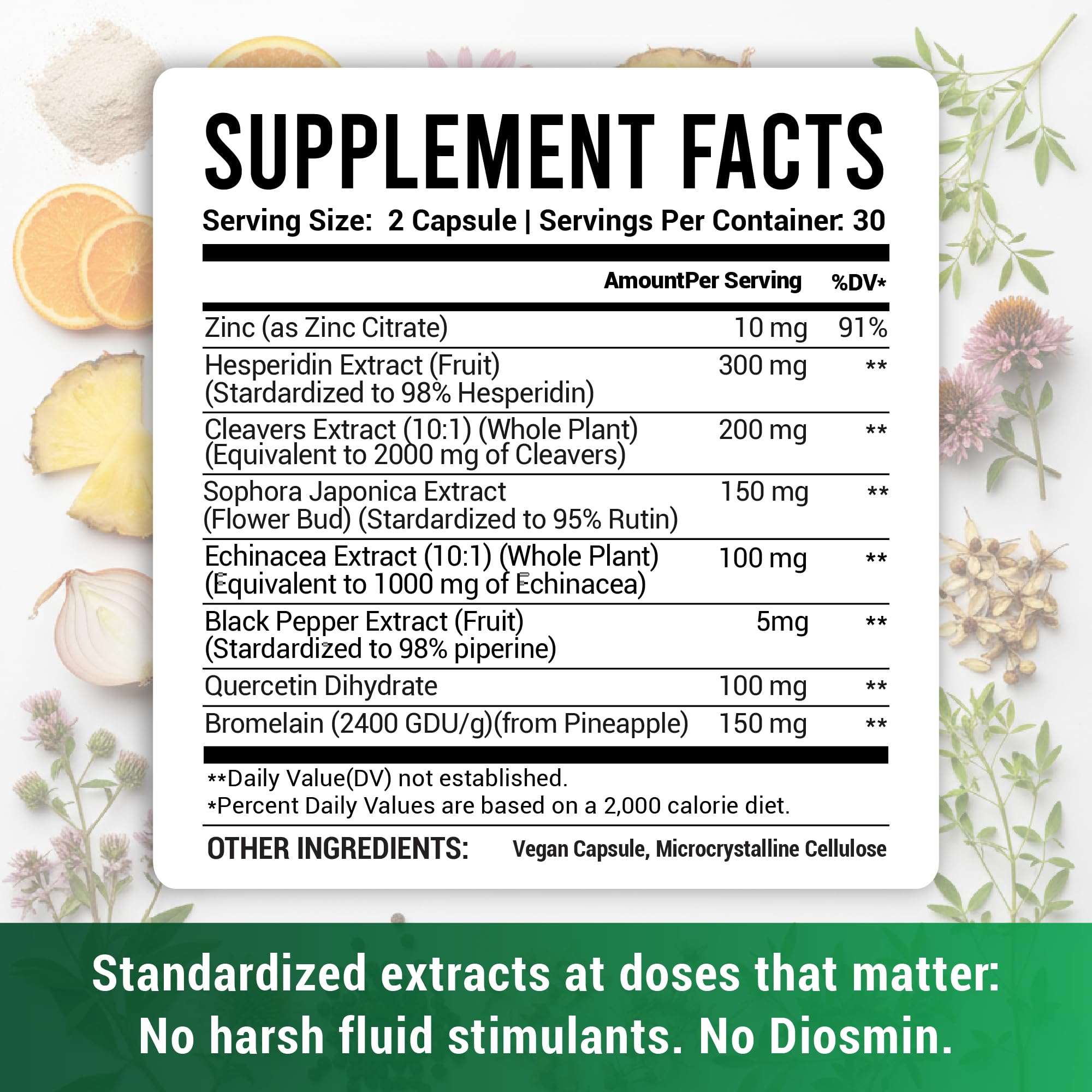 Advanced Lymphatic Drainage Supplements – Lymphatic Cleanse & Lymph System Support with Hesperidin, Rutin, Quercetin with Bromelain – Herbal Lymphatic Support Formula – 60 Capsules LEGRANO buy supplements canada