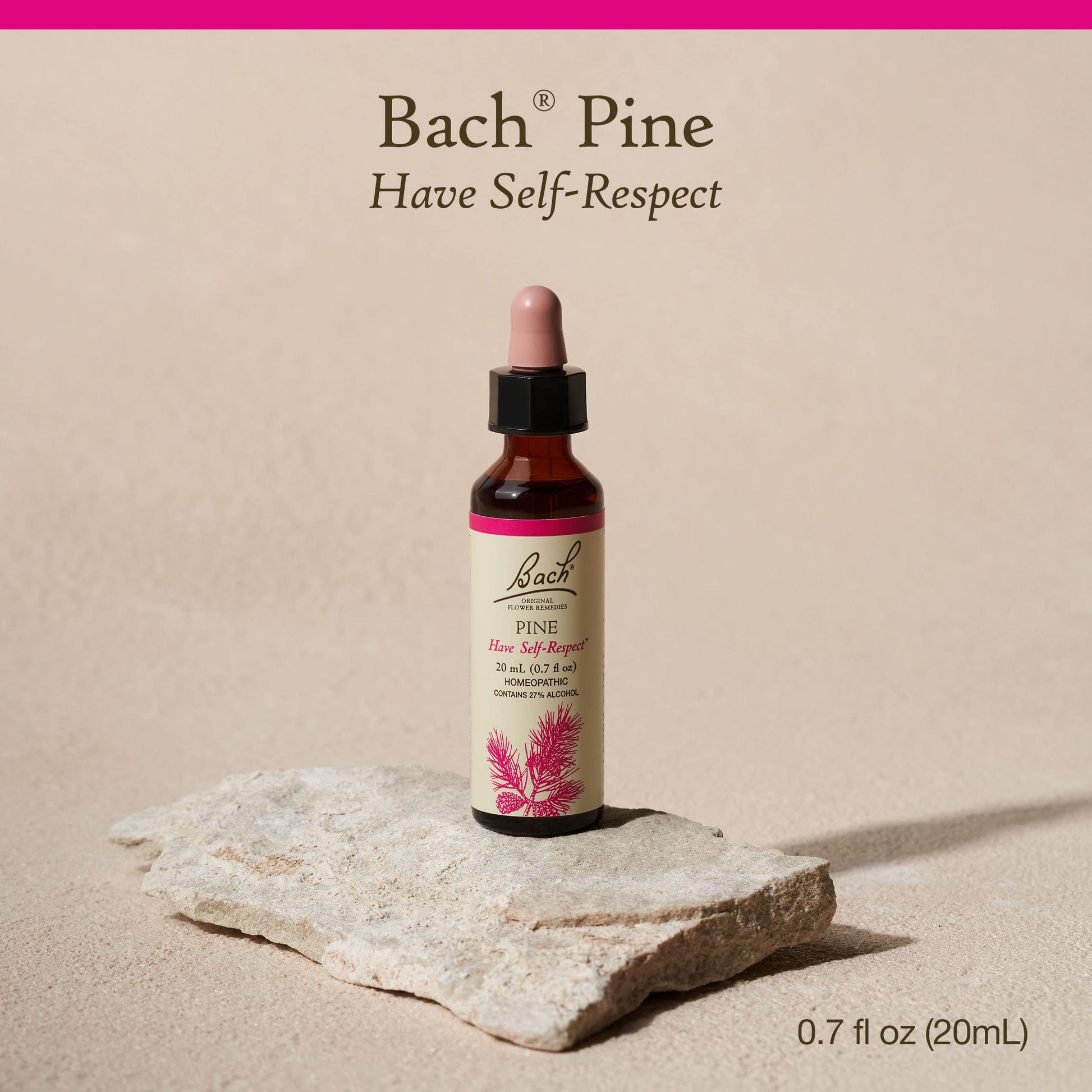 Bach Original Flower Remedies, Pine for Self Respect, Natural Homeopathic Flower Essence Bach buy supplements canada