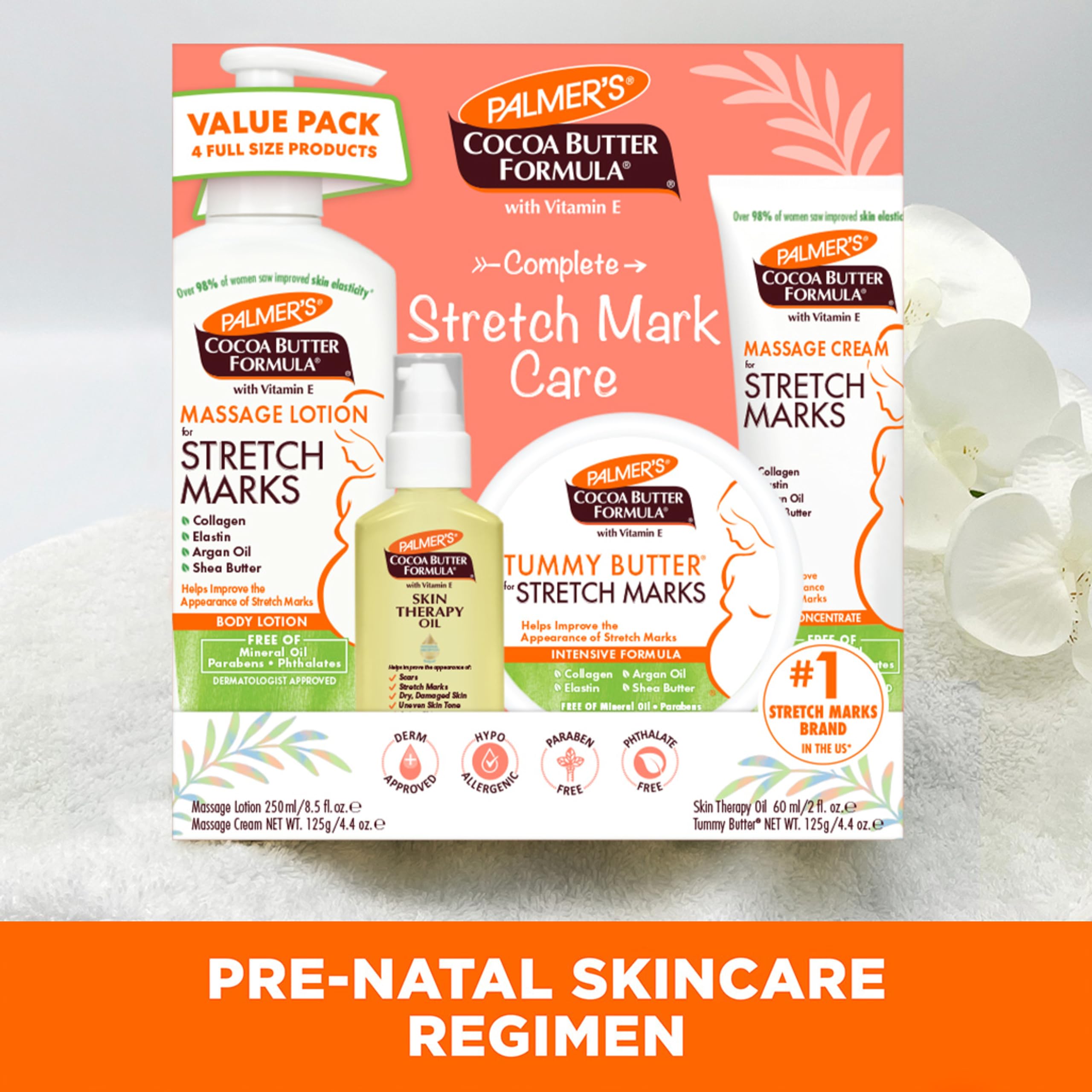 Palmer's Cocoa Butter Formula Pregnancy Skin Care Kit for Stretch Marks and Scars, Dermatologist Approved Palmer's buy supplements canada