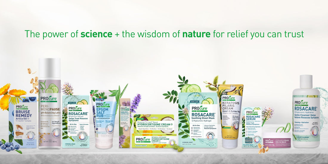 PROcure Epsom Salt Rub Gel – Concentrated Muscle Relief with Organic Aloe Vera & Essential Oils for Aches, Soreness & Tension – 2 Pack PROcure buy supplements canada