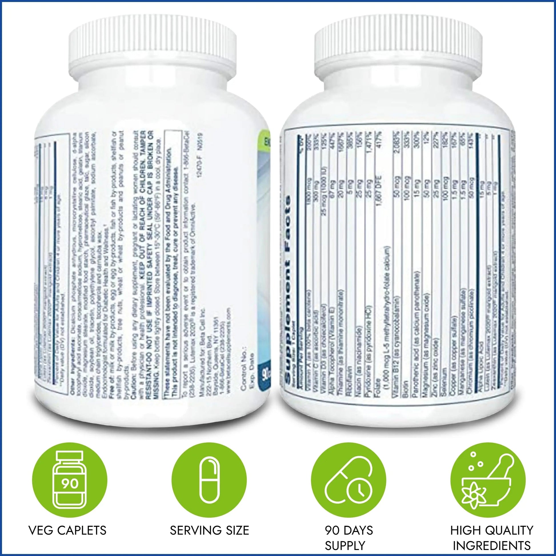 BETACELL Multivitamin Mineral Complex - Multivitamin for Men and Women - Vitamin Supplements - Pure Encapsulations Multivitamin BETACELL buy supplements canada