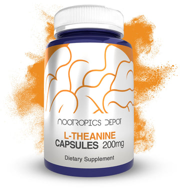 Nootropics Depot L-Theanine Capsules 200mg (180 Count) | Promotes Relaxation | Supports Healthy Stress Levels + Sleep Cycles | Promotes Cognitive Function + Focus | Amino Acid Supplement Nootropics Depot buy supplements canada