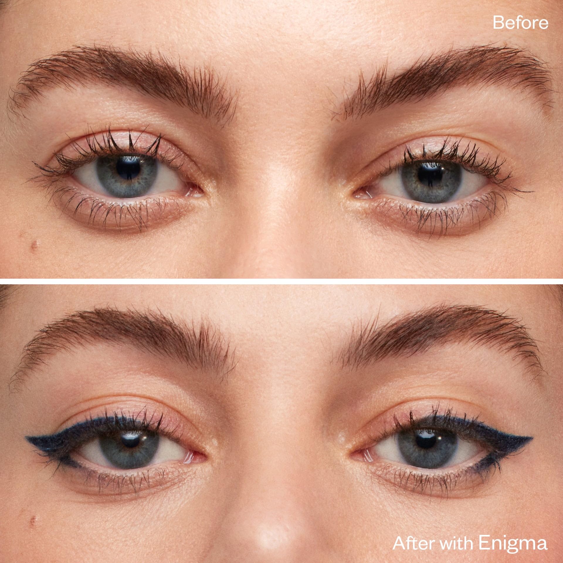 Kosas Soulgazer Gel Eyeliner (Enigma) - Waterproof, Smudge-Proof Pen with Hyaluronic Acid - Retractable Eyeliner Pencil with Sharpener & Smudger, Long-Lasting - Blackened Blue Satin Kosas buy supplements canada
