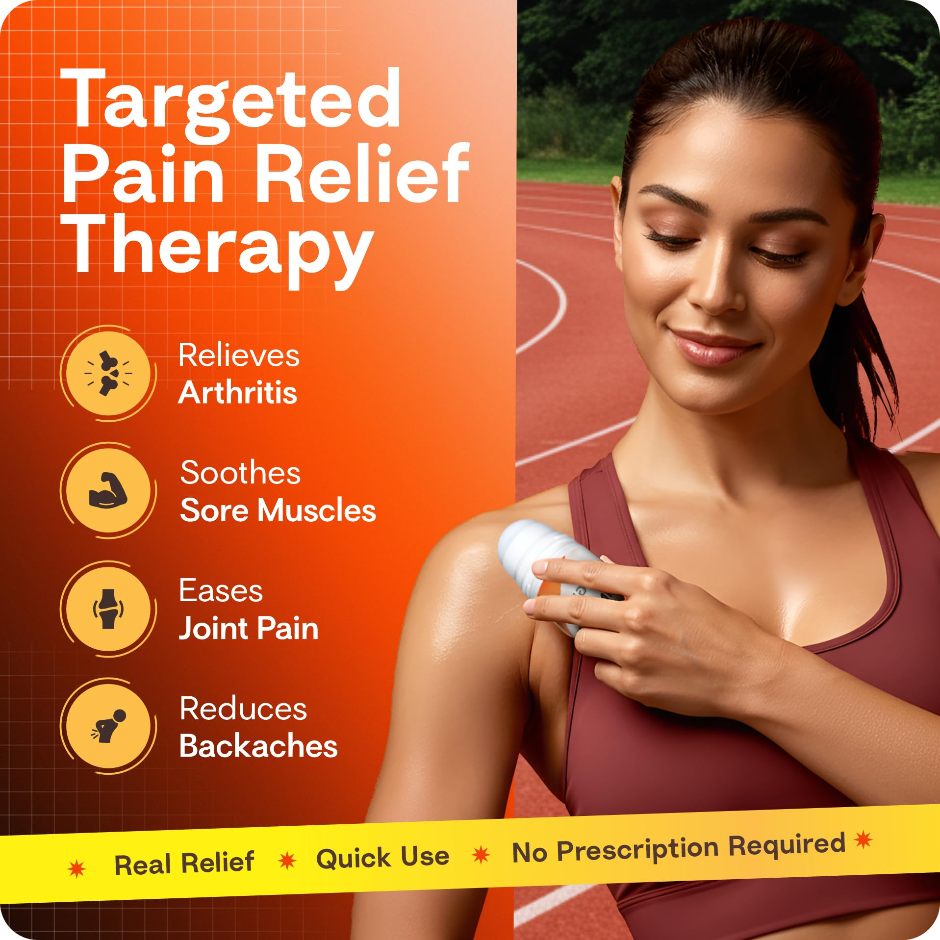 Rugged Fit Max-Strength Pain Relief Roll-On Gel – Cold & Hot Therapy with Menthol 2% + Methyl Salicylate 10% – Fast-Absorbing, Non-Greasy for Back, Arthritis, Muscle & Joint Pain – 3.38 fl oz Rugged Fit buy supplements canada