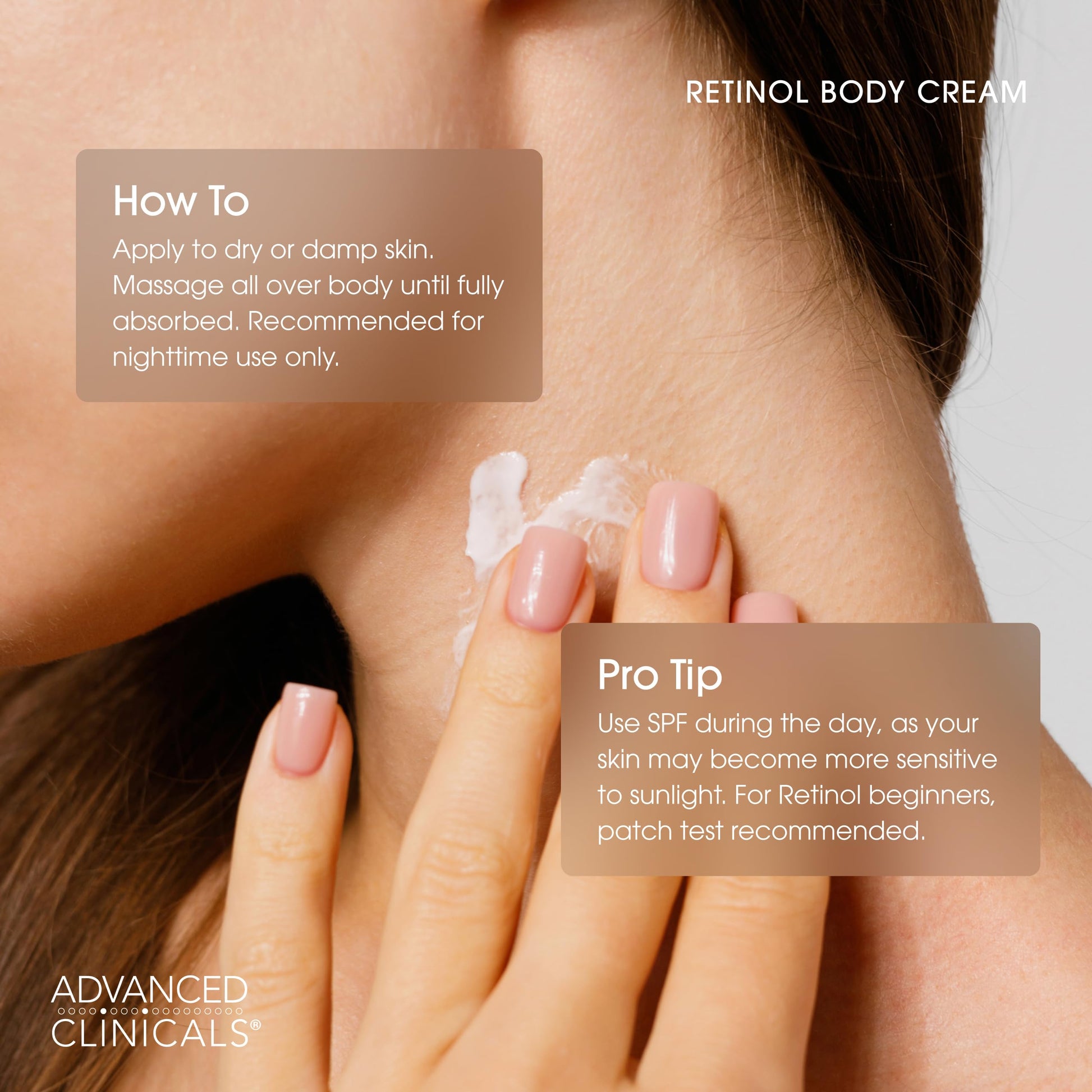 Advanced Clinicals Retinol Body Lotion & Face Moisturizer | Visible Anti Aging Skin Care Retinol Body Cream For Women & Men Targets Look Of Fine Lines Advanced Clinicals buy supplements canada