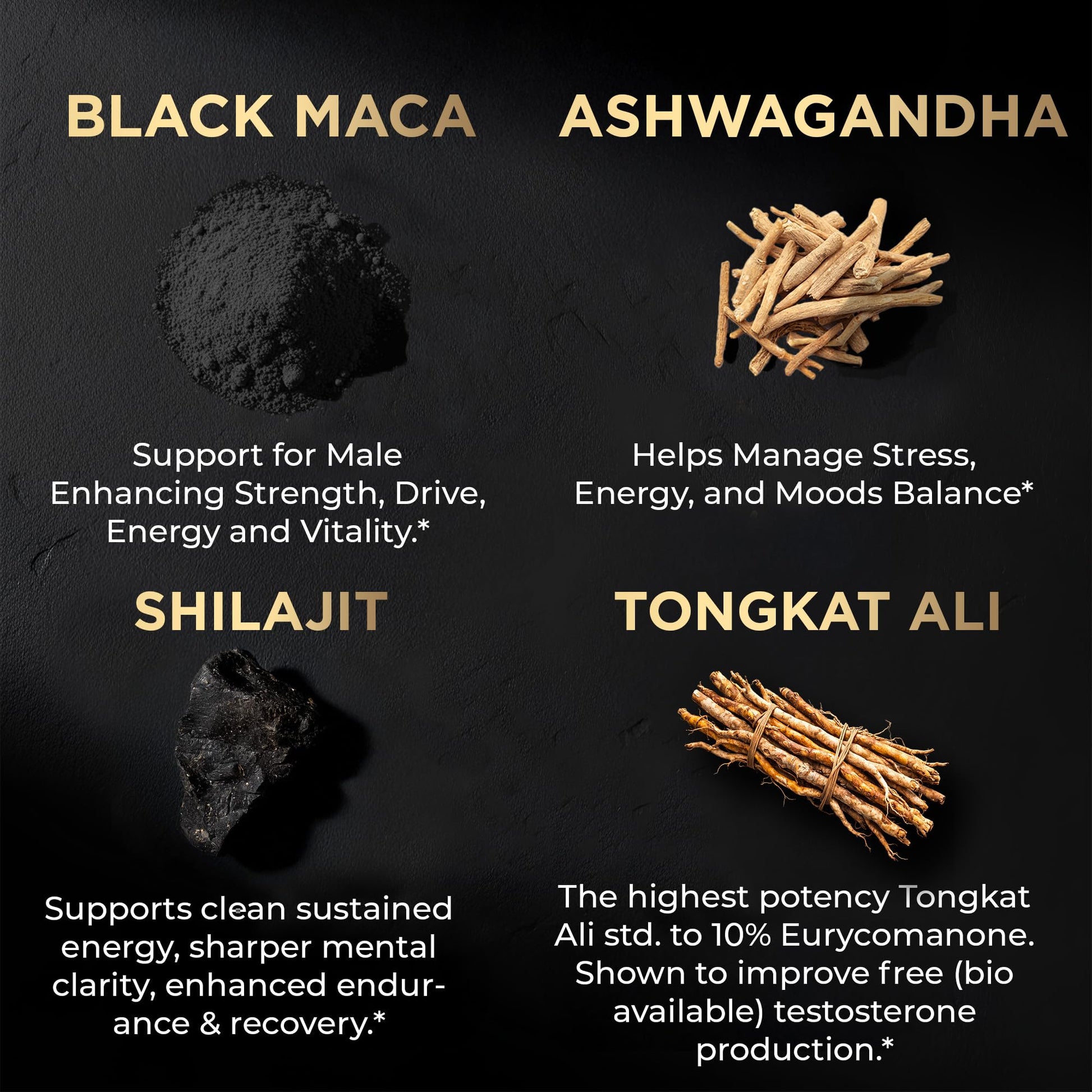 ULTRA MALE® Premium for Men w. 100:1 Shilajit, 40:1 Black Maca, Ashwagandha 25%, Tongkat Ali 10% - Clinical Strength Male Enhancing Supplement for Men Health Libido+ TERRA ELMNT buy supplements canada