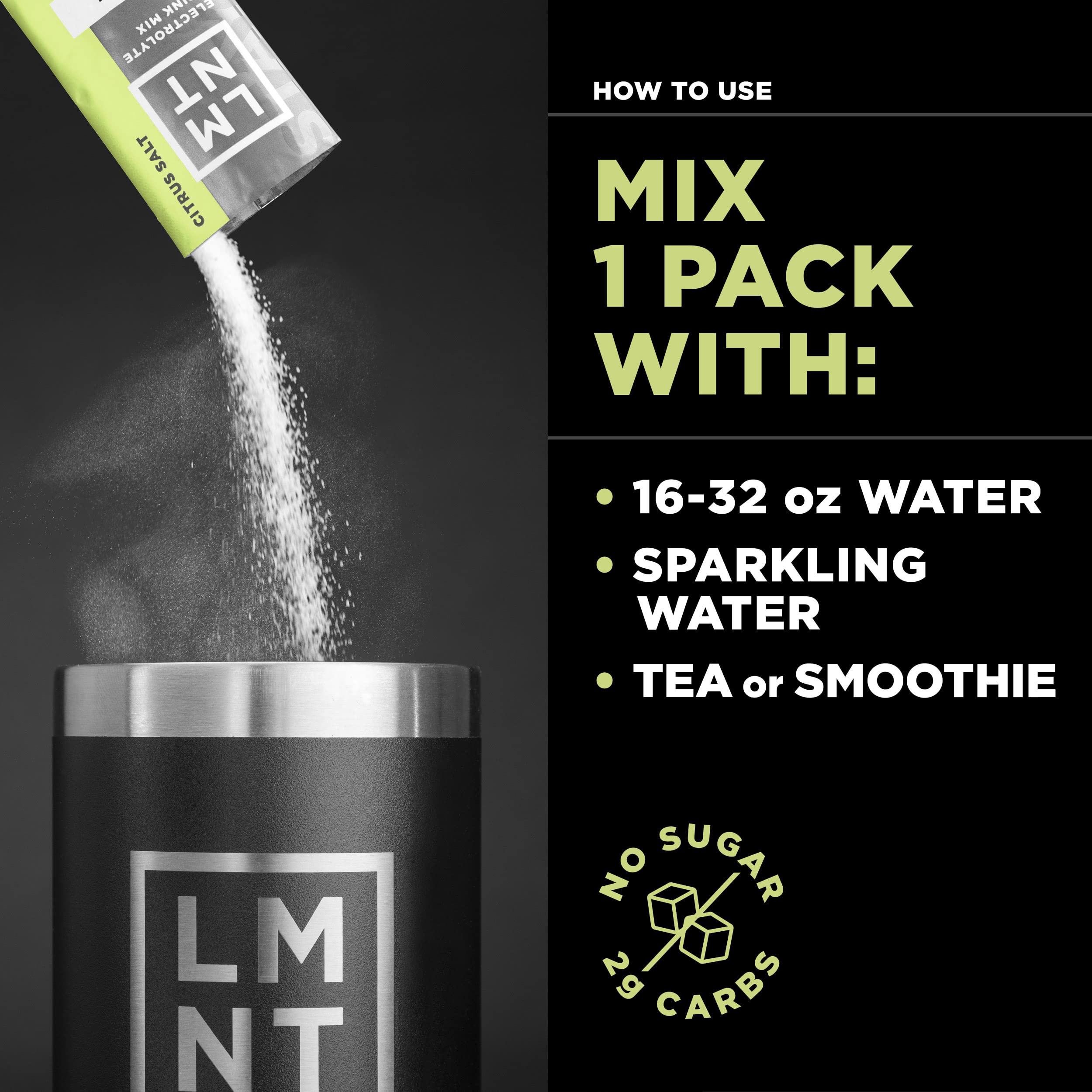LMNT Zero-Sugar Electrolytes - Citrus Salt - Hydration Powder Packets | No Dodgy Ingredie Drink LMNT buy supplements canada