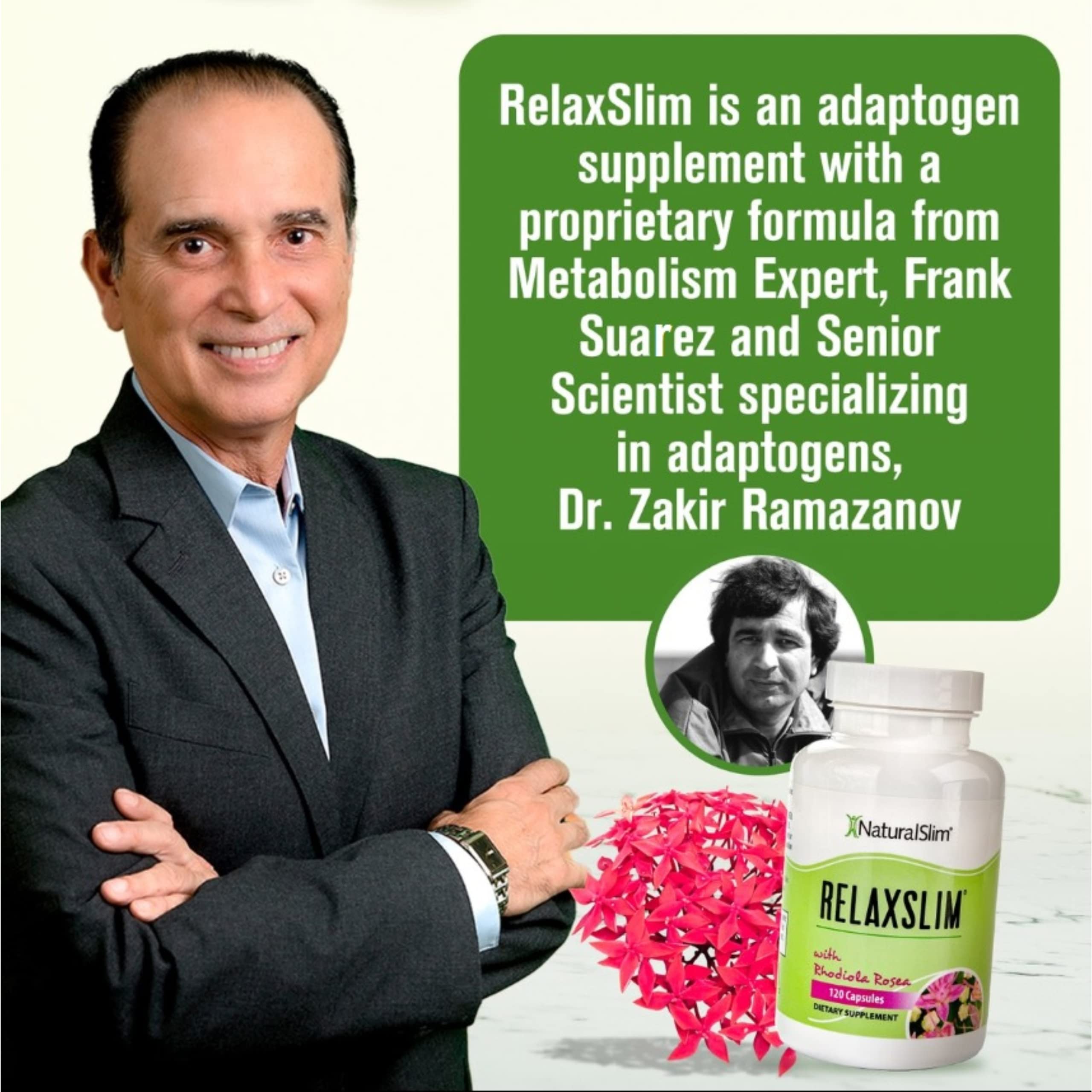 Naturalslim Relaxslim for Metabolism, Helps Control Appetite, Fat & Stress Support - Adaptogen Supplements NaturalSlim buy supplements canada