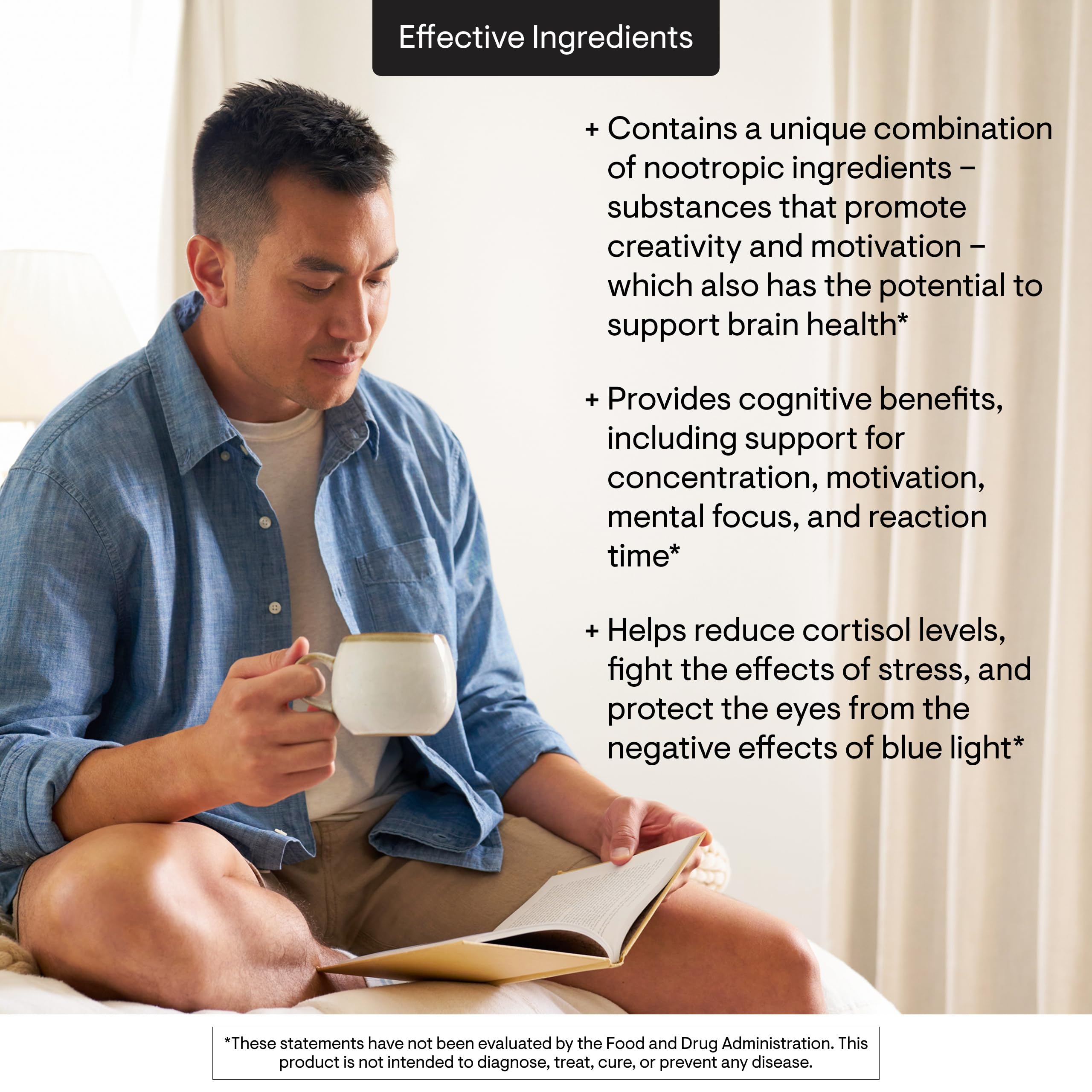 THORNE - Memoractiv - Nootropic Brain Supplement for Focus, Creativity, and Concentration - Ashwagandha, Ginkgo, Lutemax, Bacopa, Pterostilbene - Gluten-Free, Dairy-Free* - 60 Capsules - 30 Servings THORNE buy supplements canada