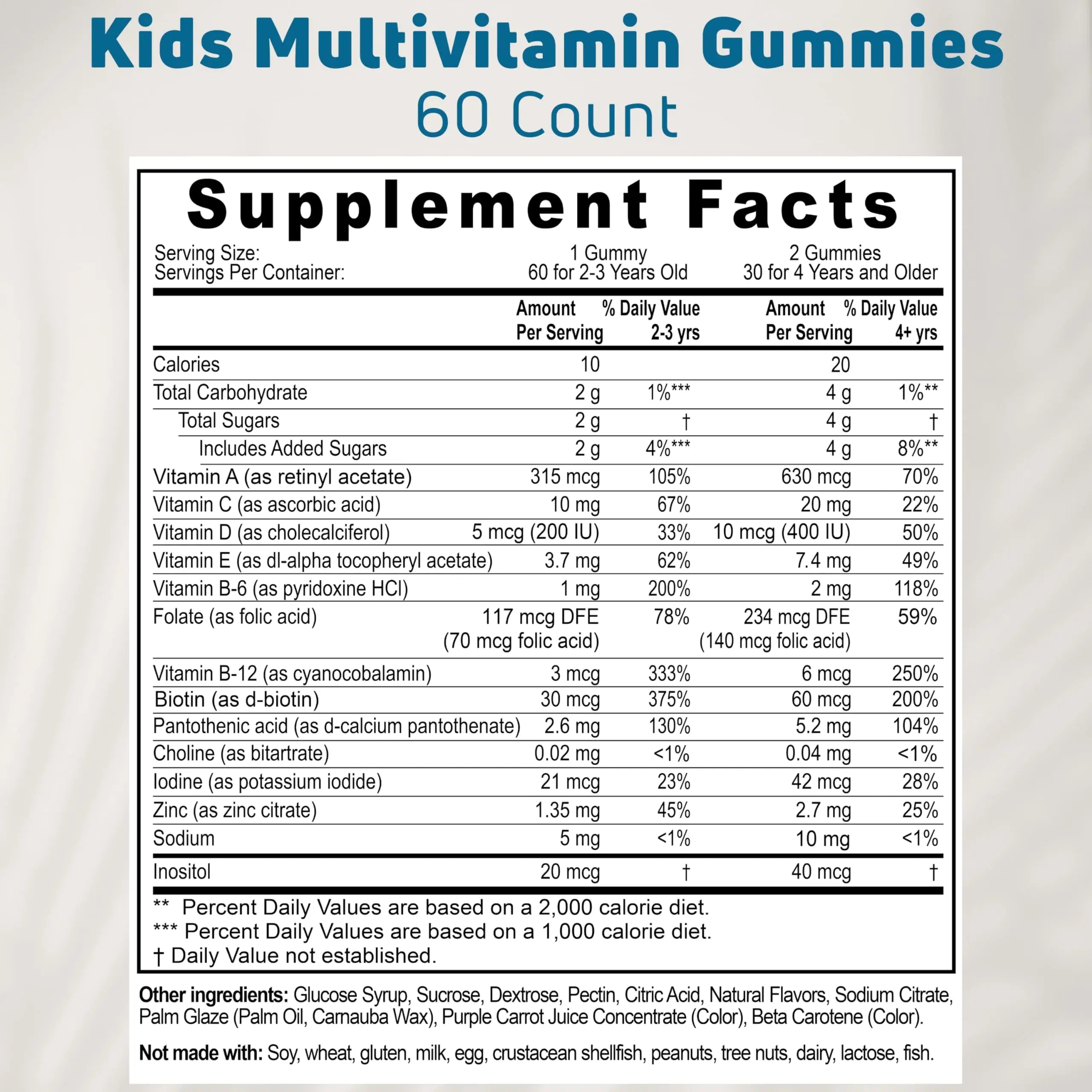 NUELATION Kids Multivitamin Gummies, 30-60 Day Supply with 14 Essential Kids Vitamins & Minerals. Toddler Vitamins for Overall Wellness. Non-GMO, Gelatin-Free, Gluten-Free, Vegetarian Children Vitamin NUELATION buy supplements canada