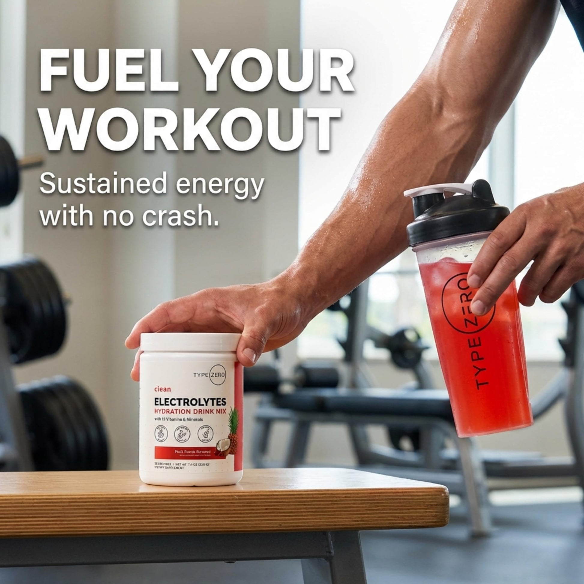 Type Zero Clean Electrolytes Hydration Powder Drink Mix + 14 Essential Vitamins & Minerals - Sugar Free, Zero Artificial Ingredients - Fruit Punch, 50 Servings Type Zero buy supplements canada
