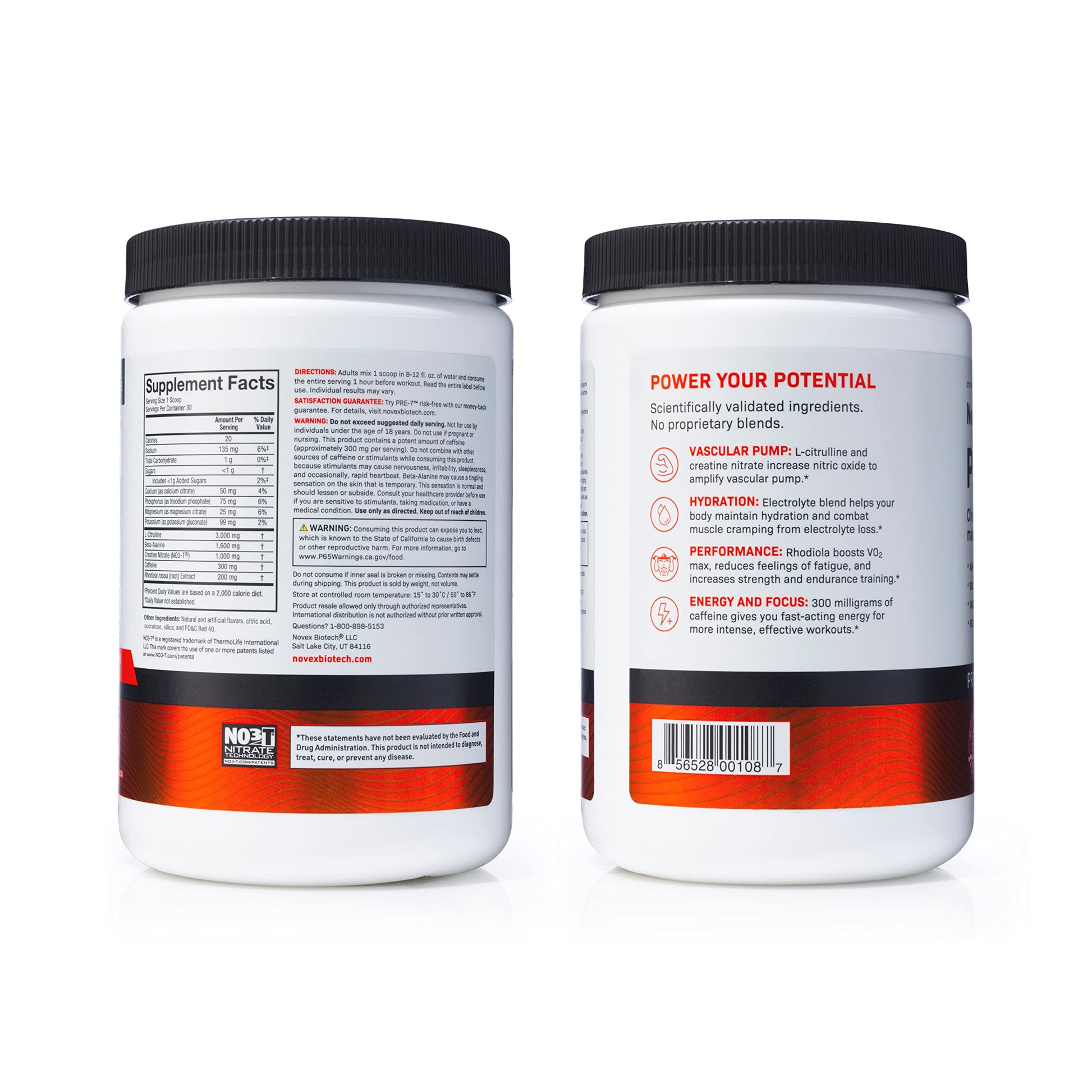 Novex Biotech PRE-7 Pre-Workout Powder – Best preworkout for Men - Boost Energy Novex Biotech buy supplements canada