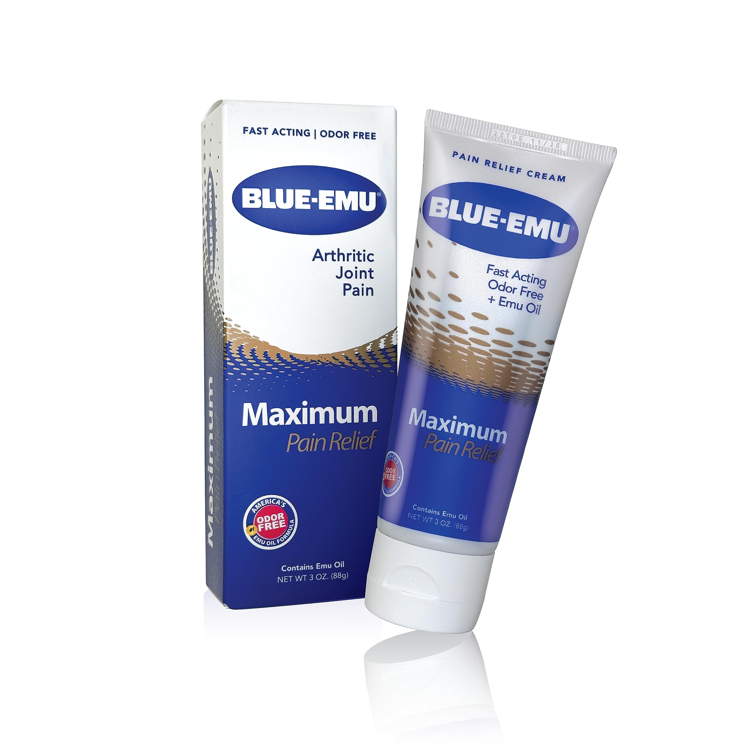 BLUE-EMU Maximum Pain Relief Cream for Arthritis, Muscle, & Joint Aches, 3 Oz, 1 Pack BLUE-EMU buy supplements canada