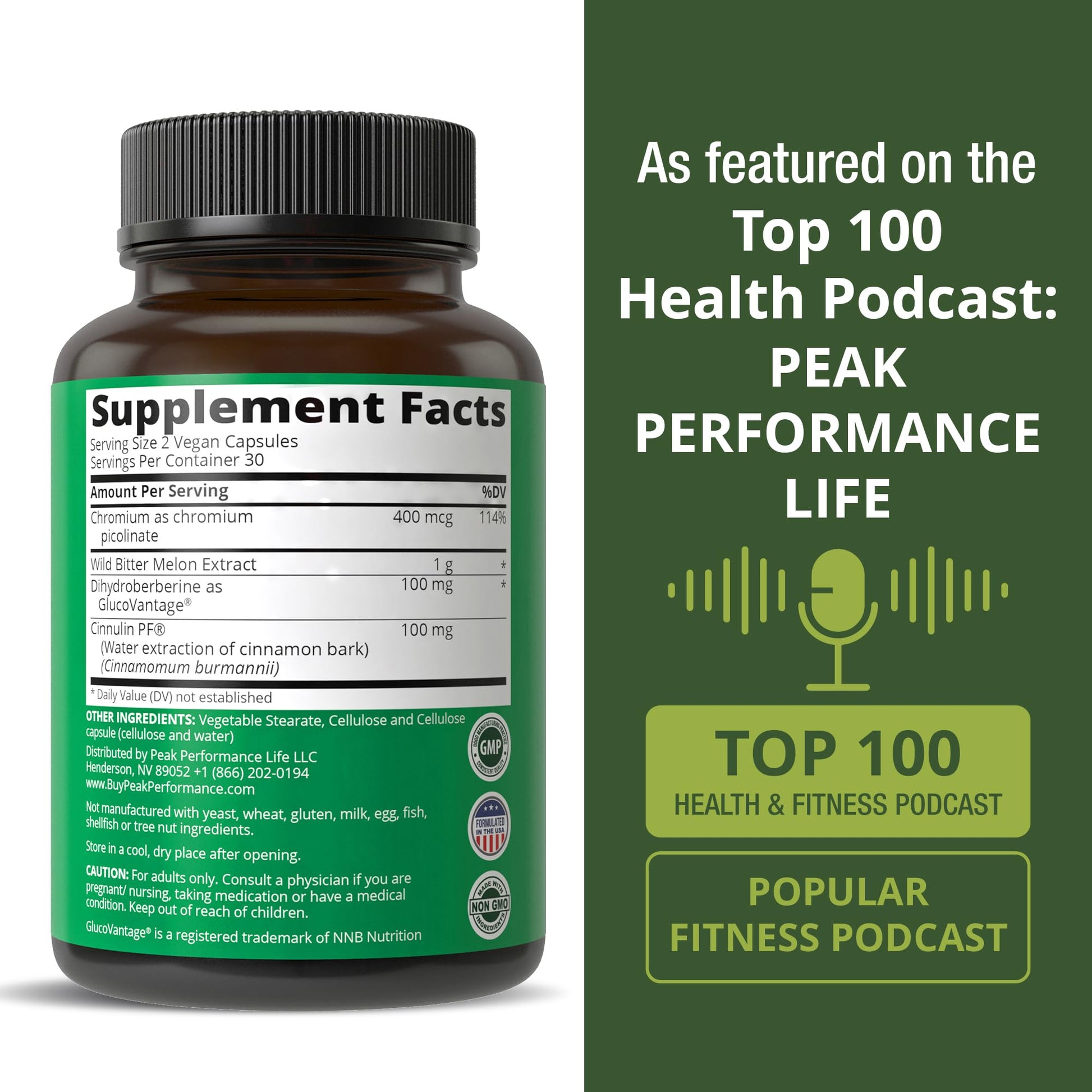 Ultra High Strength 4-in-1 Super Berberine Patented GlucoVantage + Wild Bitter Melon + Cinnamon Extract + Chromium Picolinate Vegan Capsules. Great Supplement to Support After-Meal Spikes and Energy Peak Performance buy supplements canada
