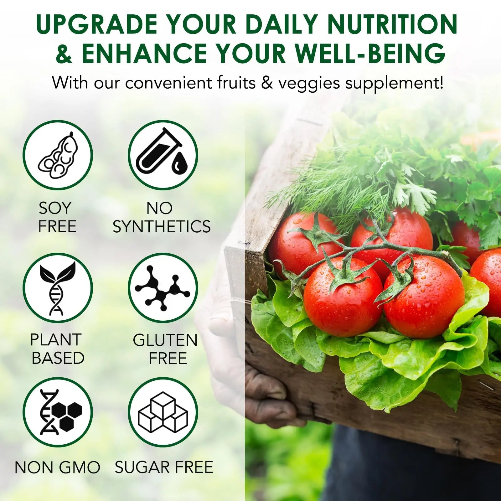 Fruit & Veggies Capsules | Daily Fruit & Vegetable Blend | 2 Bottles – 180 Vegetarian Capsules | Plant-Based Superfood Formula | Non-GMO, Gluten Free Generic buy supplements canada