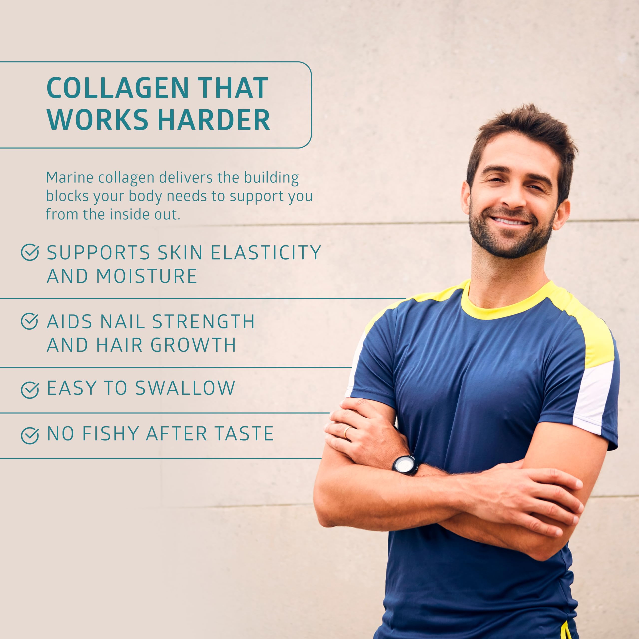 Hydrolyzed Marine Collagen with Hyaluronic Acid, Vitamin C, Theaflavin and Copper, Collagen Supplement for Women and Men for Radiant Skin, Hair & Nails, Number One Nutrition buy supplements canada