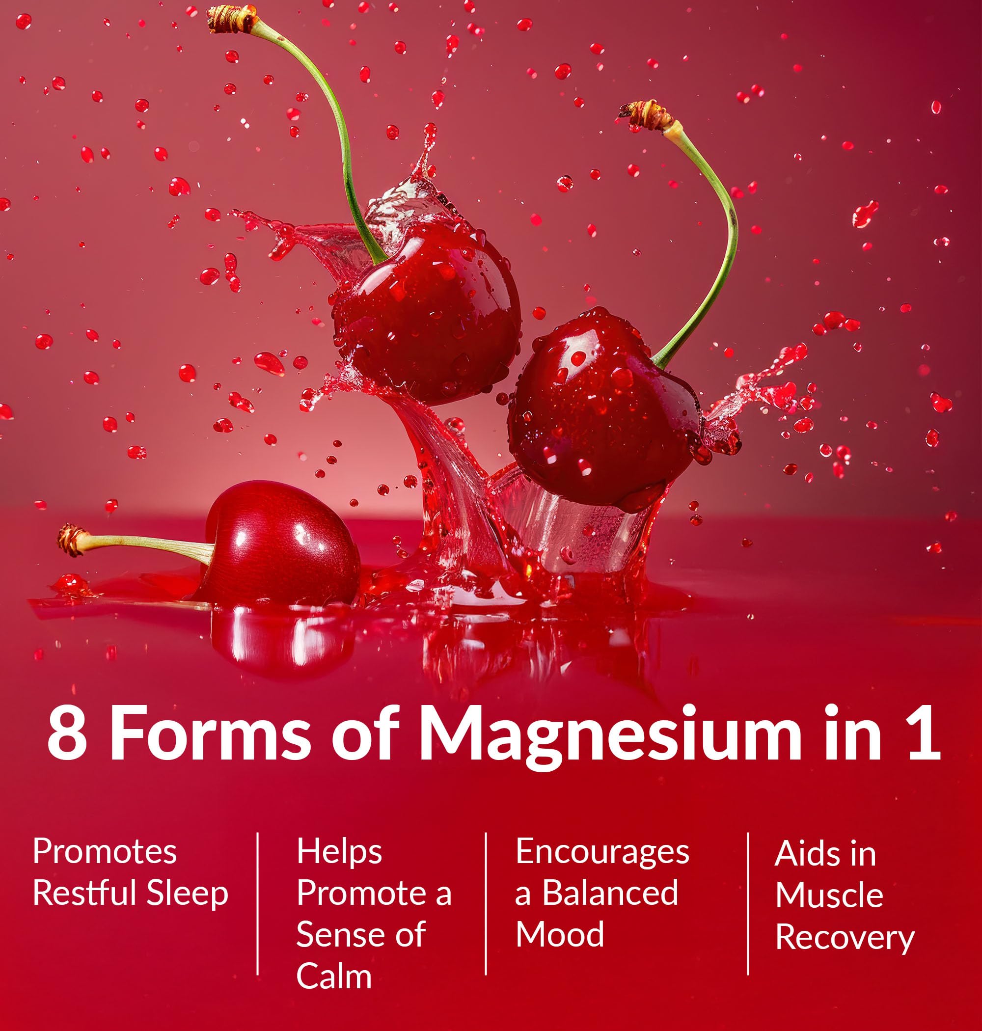 BIOptimizers Magnesium Breakthrough Drink - 8 Forms of Magnesium, Electrolytes, Sleep Health, Stress, Muscle Recovery, Heart Support | Glycinate, Citrate, Malate- Tart Cherry BIOptimizers buy supplements canada