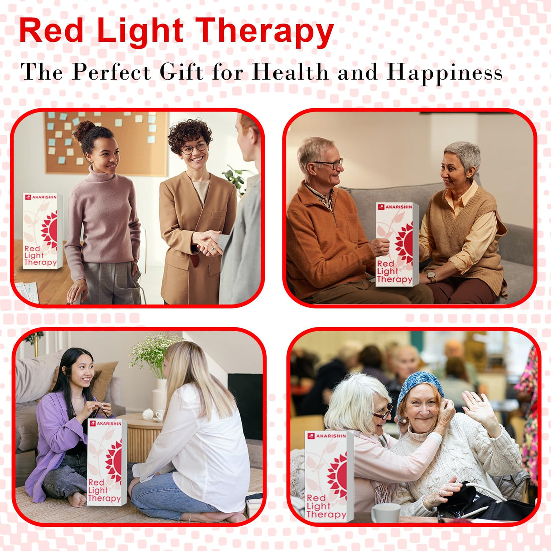 Akarishin Red Light Therapy Lamp- 660nm Red Light,850nm & 940nm Infrared Light Therapy Akarishin buy supplements canada