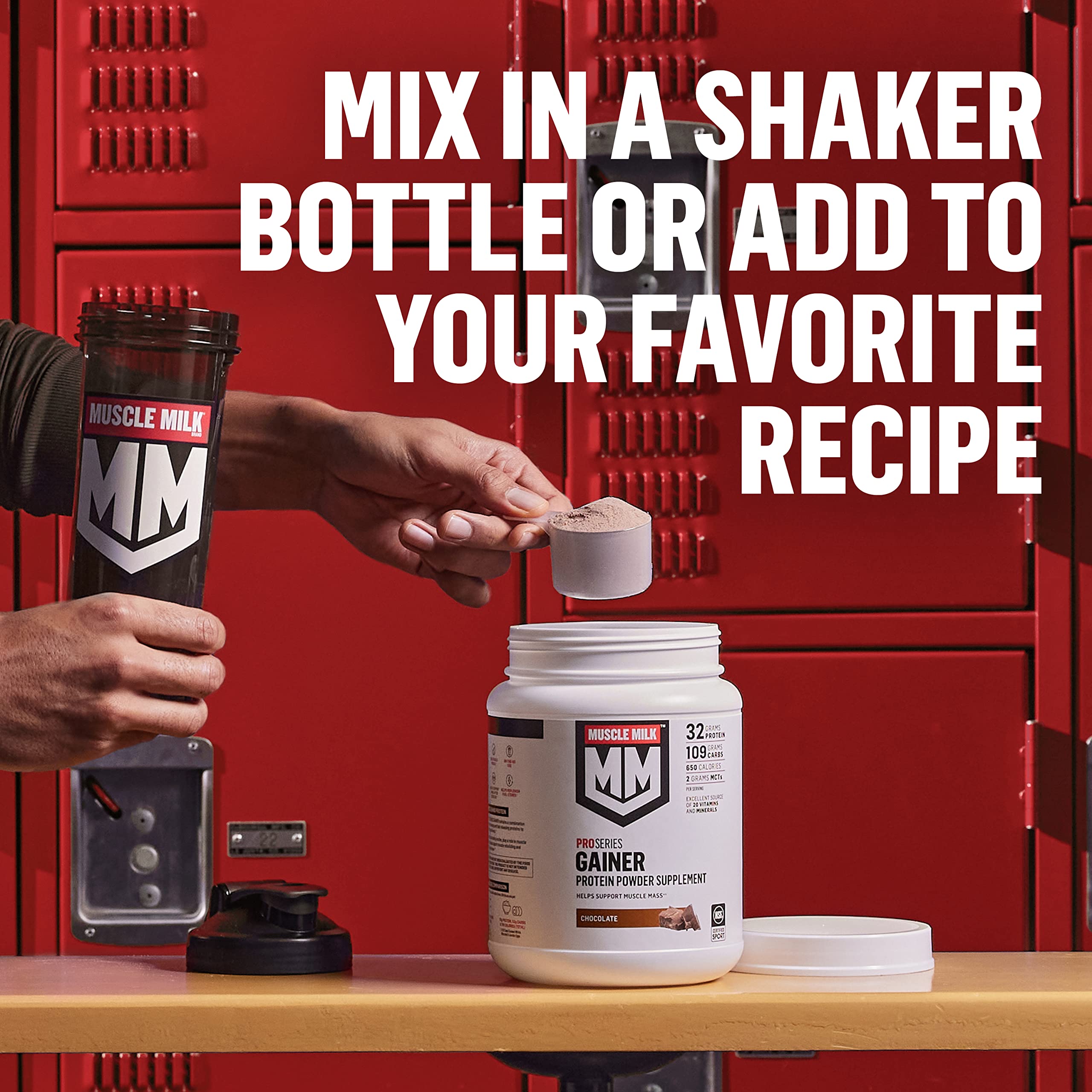 Muscle Milk Gainer Protein Powder, Vanilla Creme, 32g Protein, 5 Pound Muscle Milk buy supplements canada