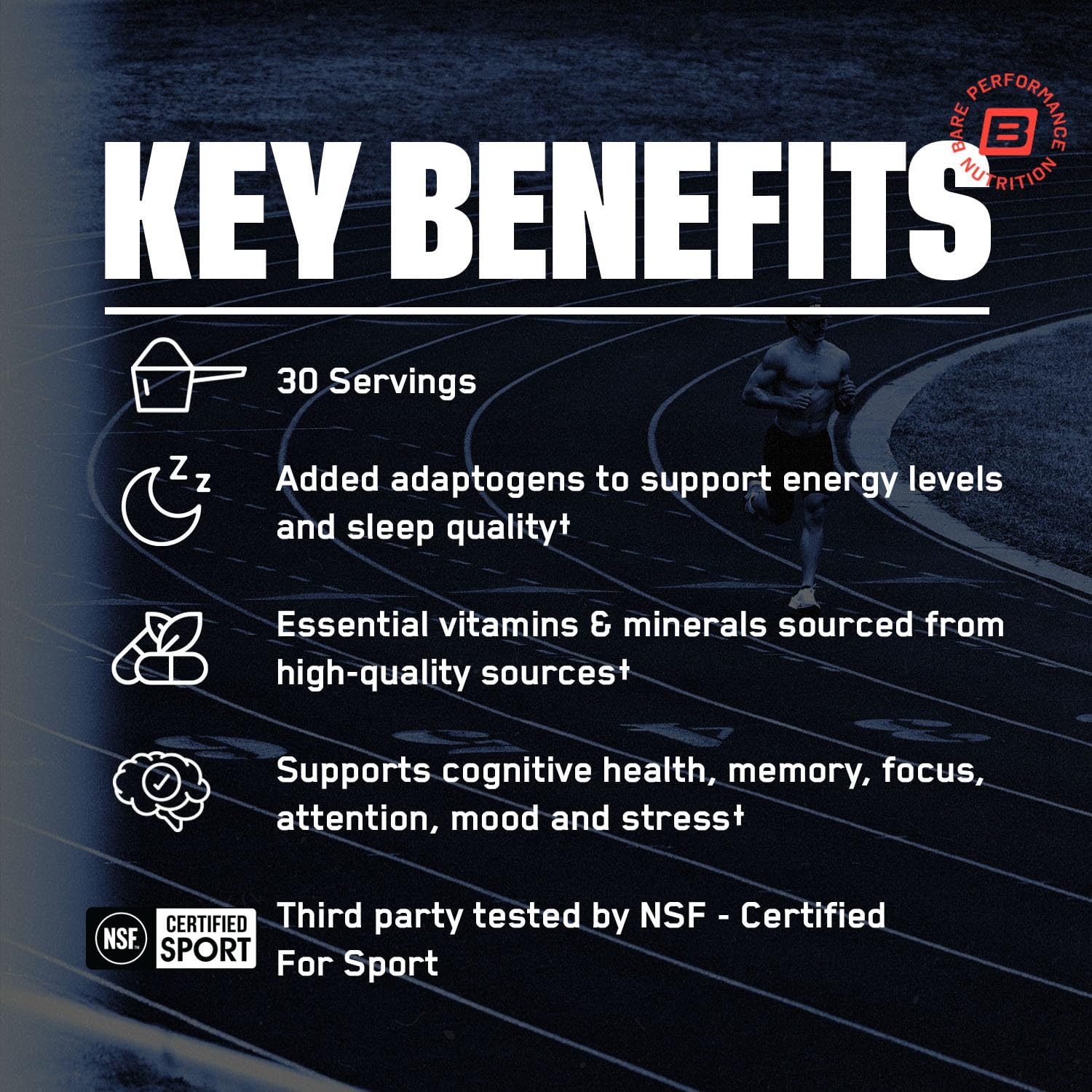 BARE PERFORMANCE NUTRITION, BPN Strong Multi-Vitamin, Foundational Health, Improved Mood and Sleep, Adaptogens, Improved Cognitive Health BARE PERFORMANCE NUTRITION buy supplements canada
