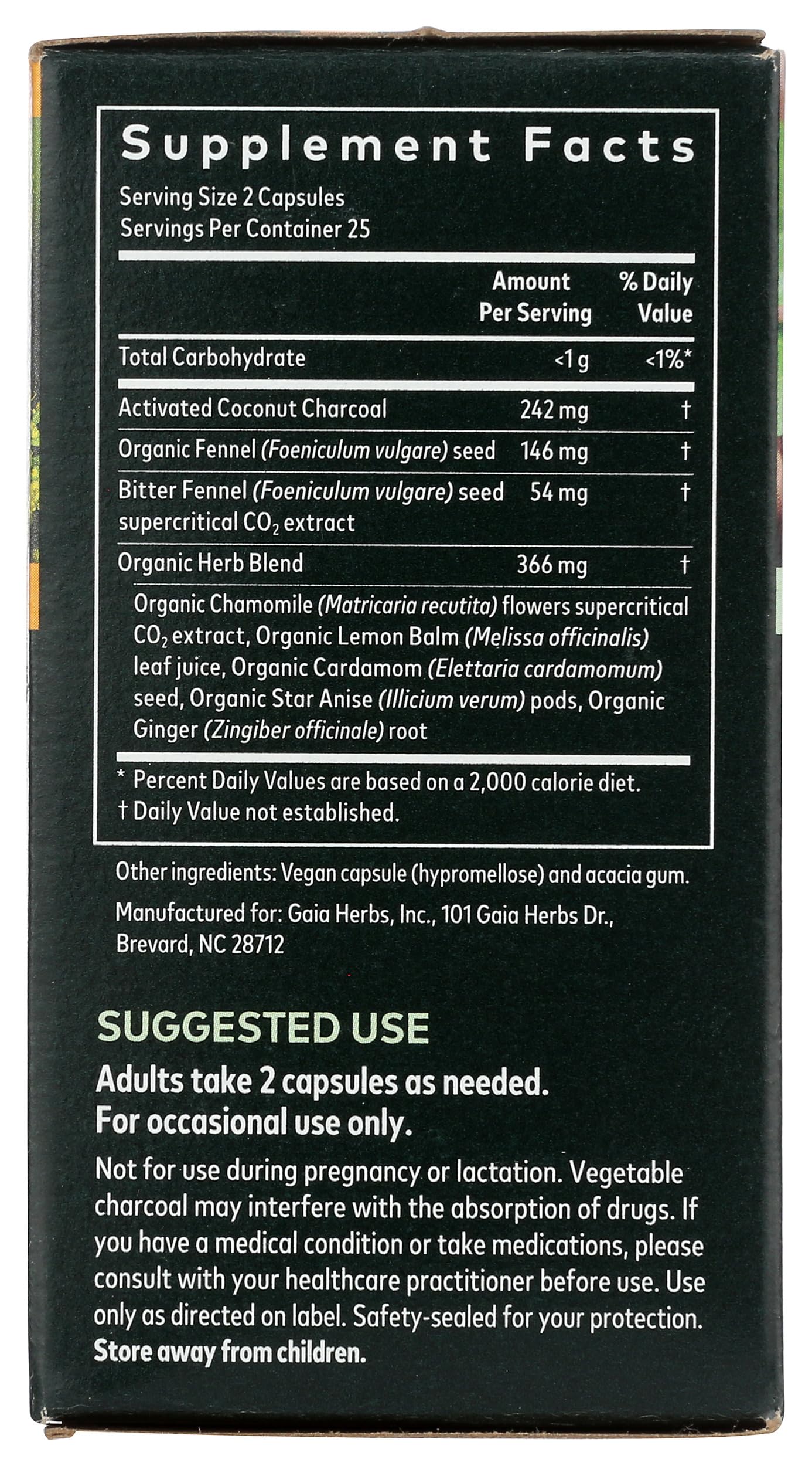 Gaia Herbs Gas & Bloating - Provides Relief from Occasional Gas and Bloating Gaia Herbs buy supplements canada