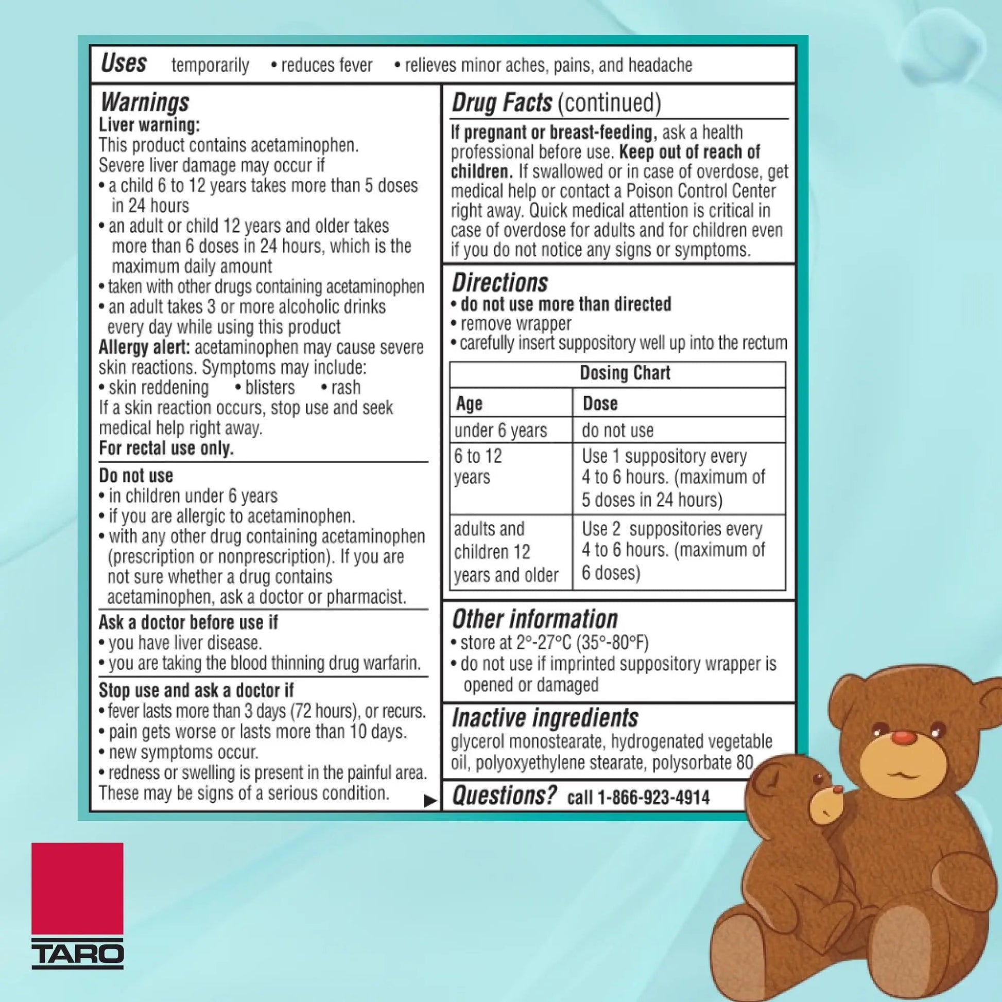 Feverall Children Acetaminophen Suppositories 6 Rectal Suppositories 325mg Each Pain Reliever/Fever Reducer. Paraben Free, No Artificial Colors or Other preservatives. Ages 6-12 Years Feverall buy supplements canada