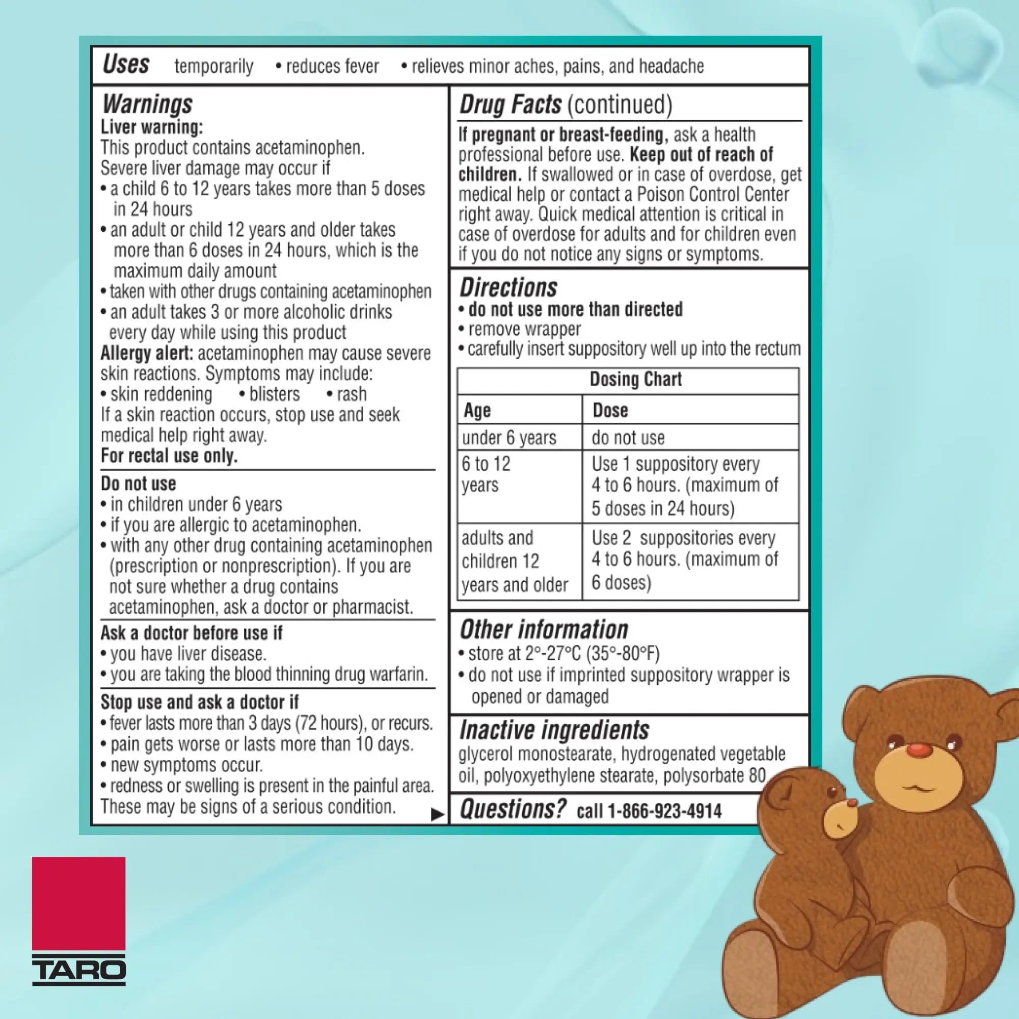 Feverall Children Acetaminophen Suppositories 6 Rectal Suppositories 325mg Each Pain Reliever/Fever Reducer. Paraben Free, No Artificial Colors or Other preservatives. Ages 6-12 Years Feverall buy supplements canada