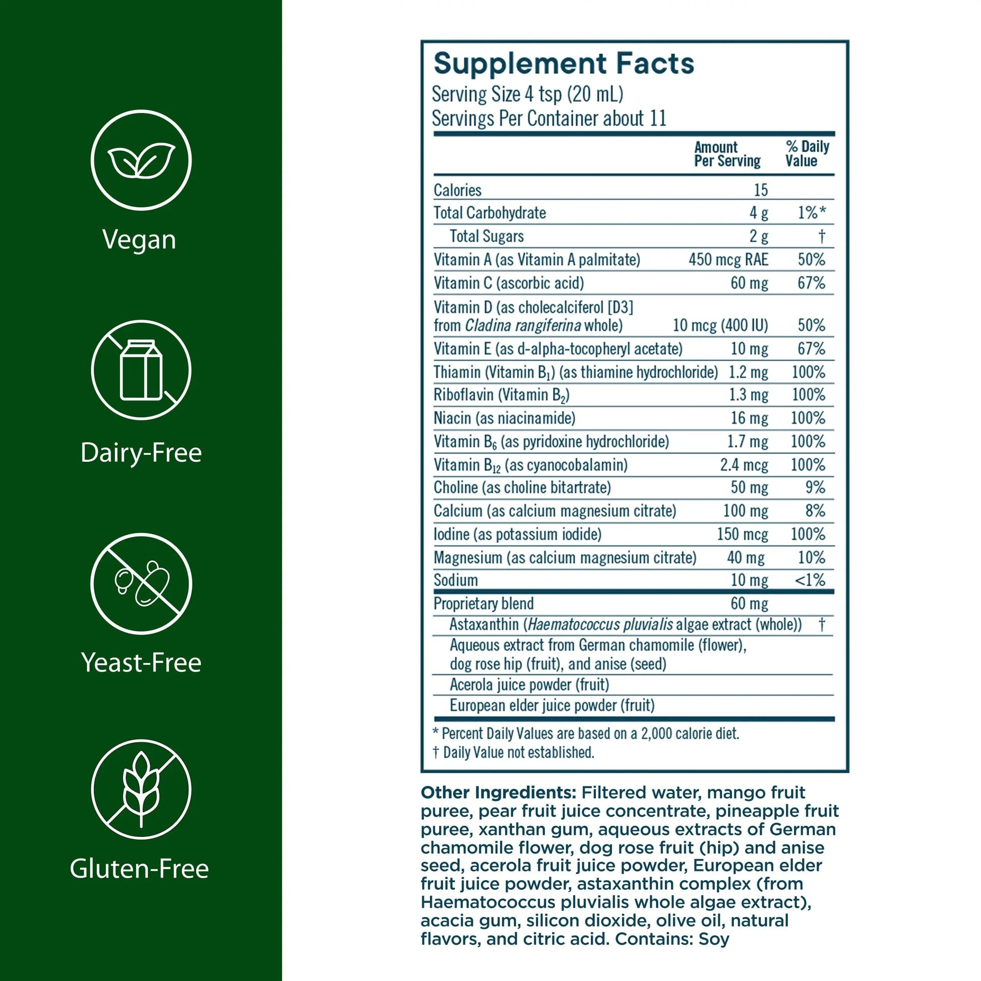 Flora - Kids Multi Essentials+, Liquid Multivitamin Formula, 13 Essential Vitamins & Minerals, 7.6 Fl Oz Flora buy supplements canada